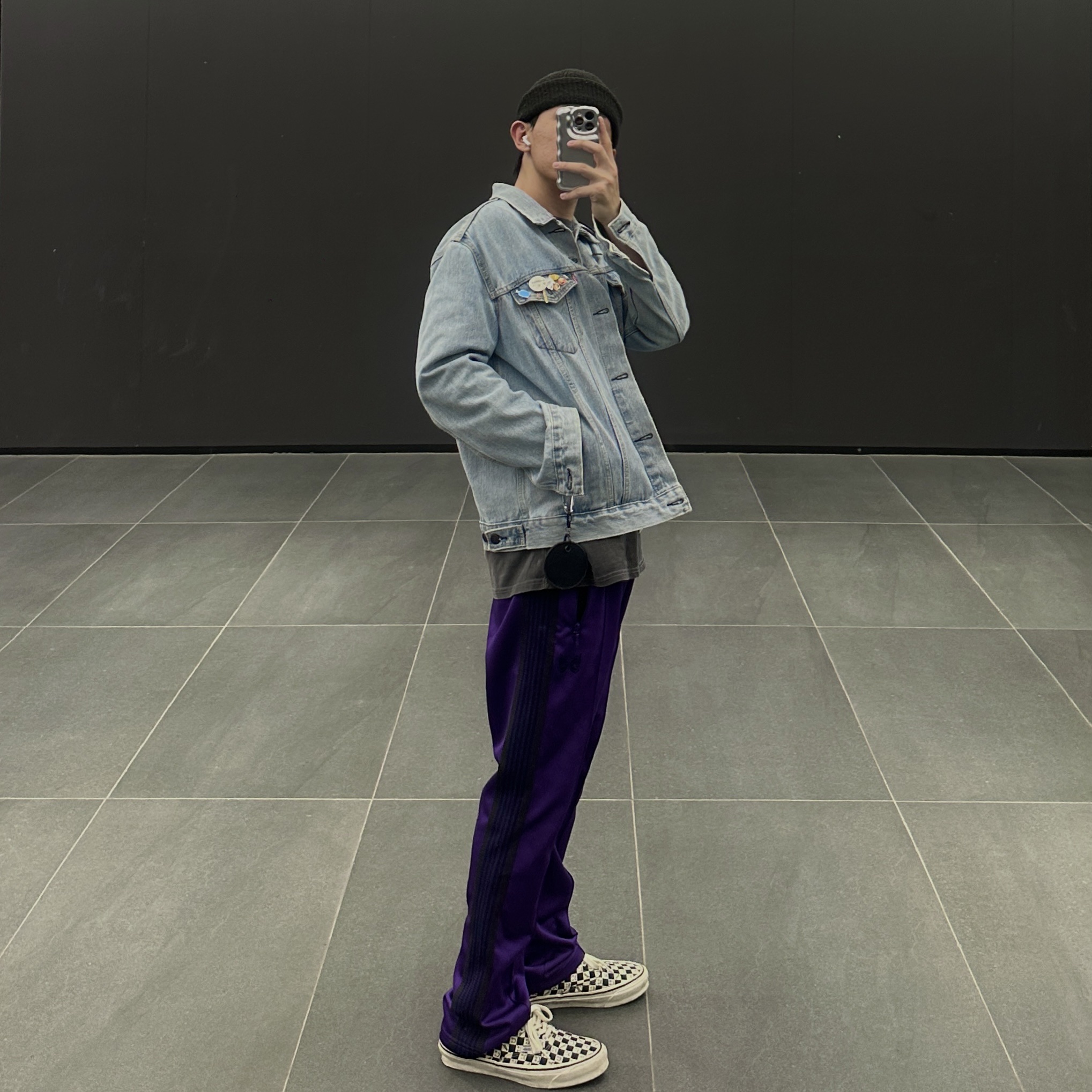 Vans Vault OG Era LX Checkerboard 착용 스타일 - 2