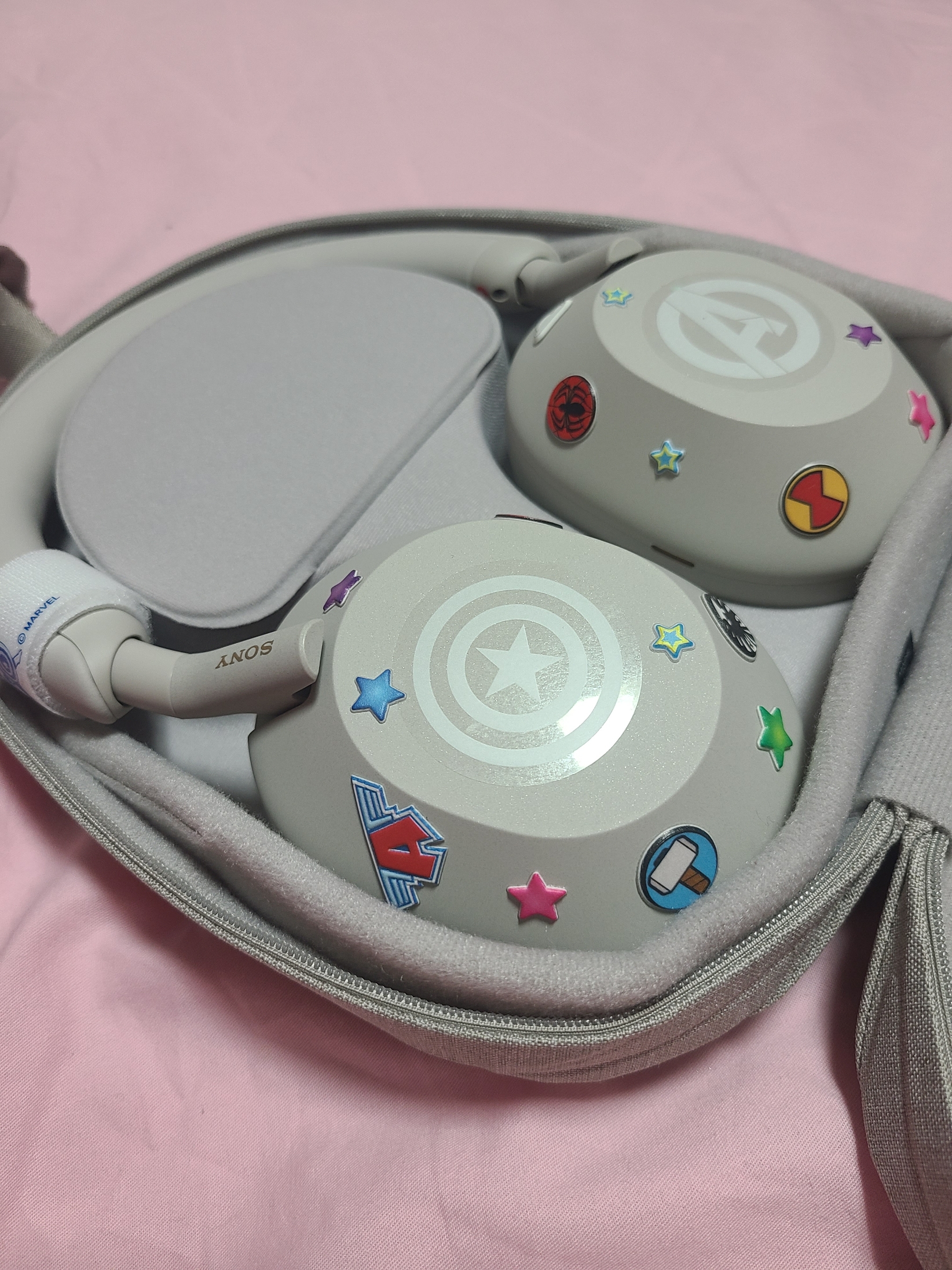 Sony WH-1000XM5 Silver (Korean Ver.) 착용 스타일