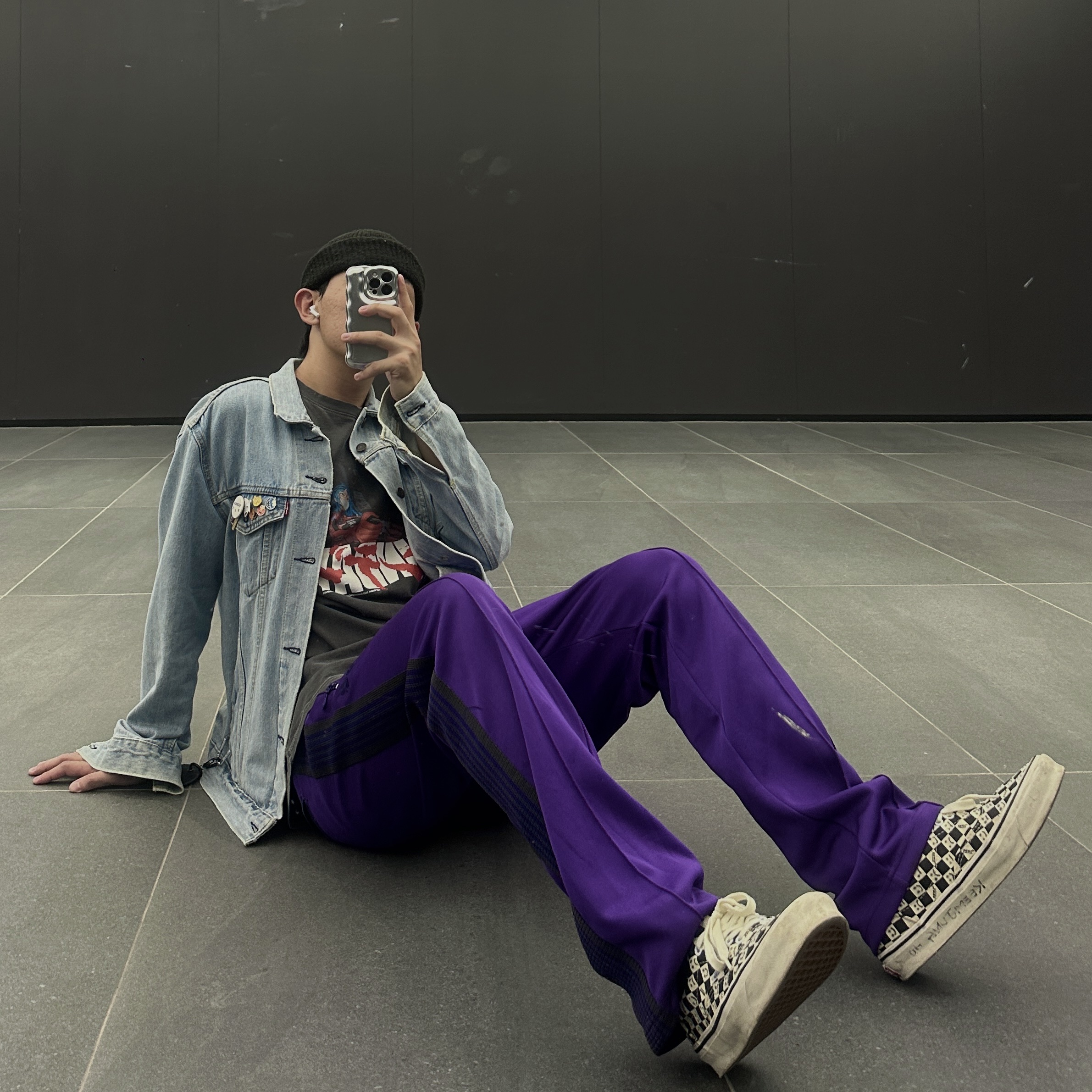 Vans Vault OG Era LX Checkerboard 착용 스타일 - 3