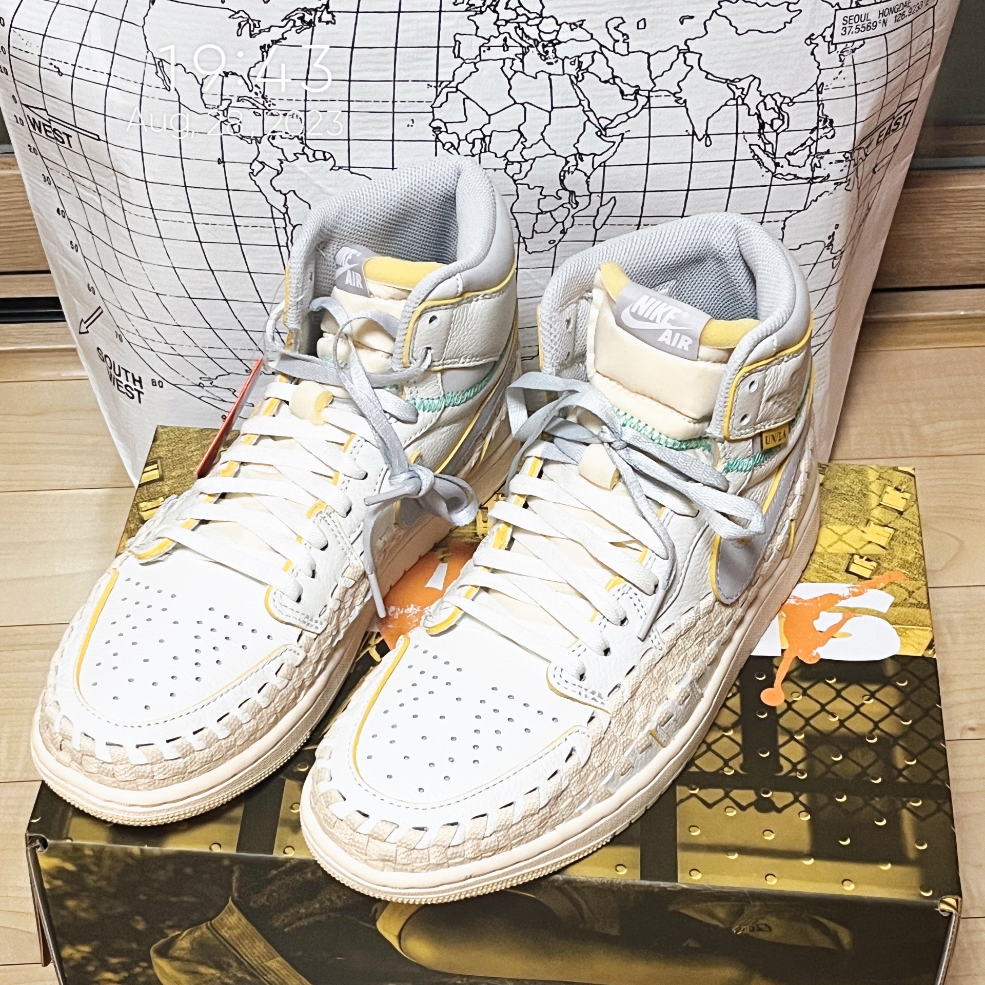 Jordan 1 x Bephies Beauty Supply x Union Retro High OG SP Summer '96 착용 스타일 - 3