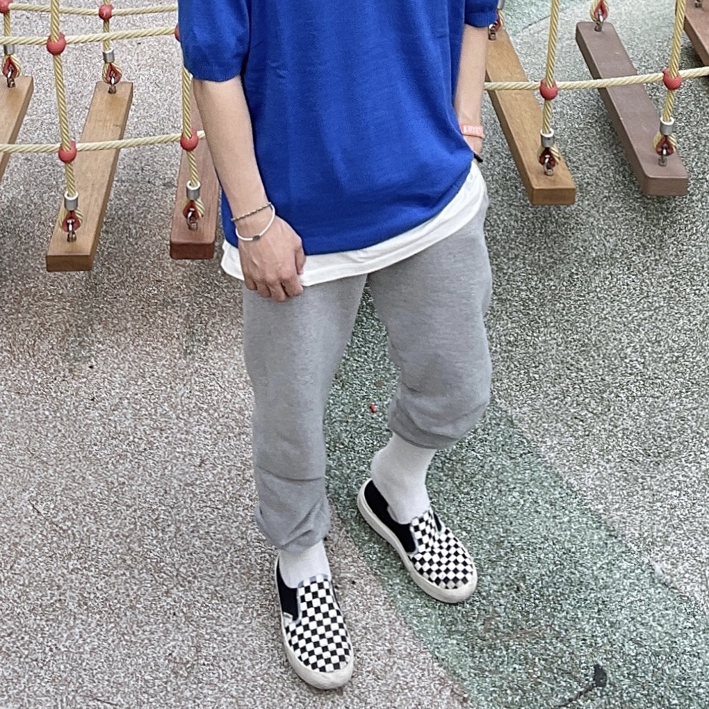 Vans Checkerboard Comfycush One Black 착용 스타일 - 3