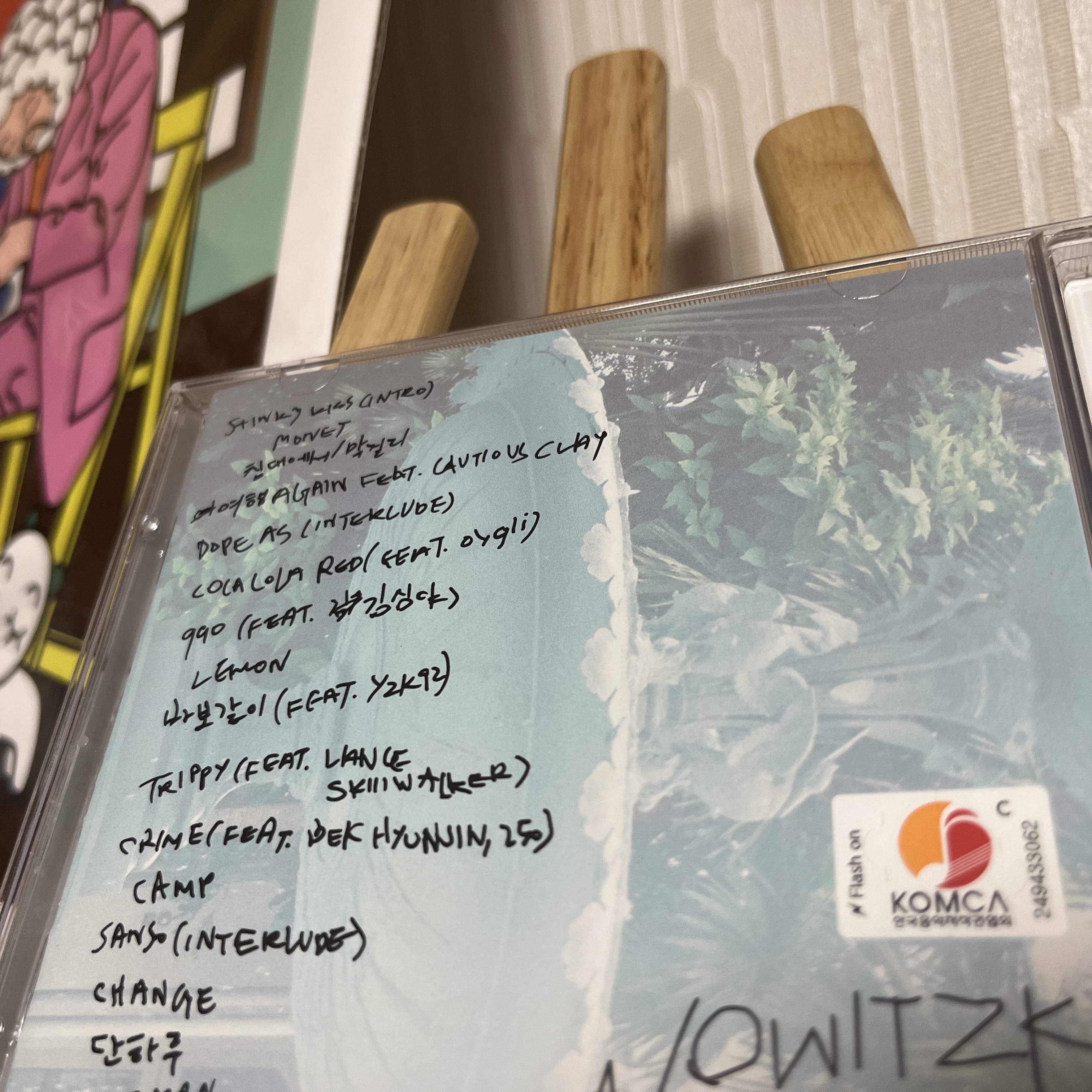Beenzino NOWITZKI Limited Edition CD 착용 스타일