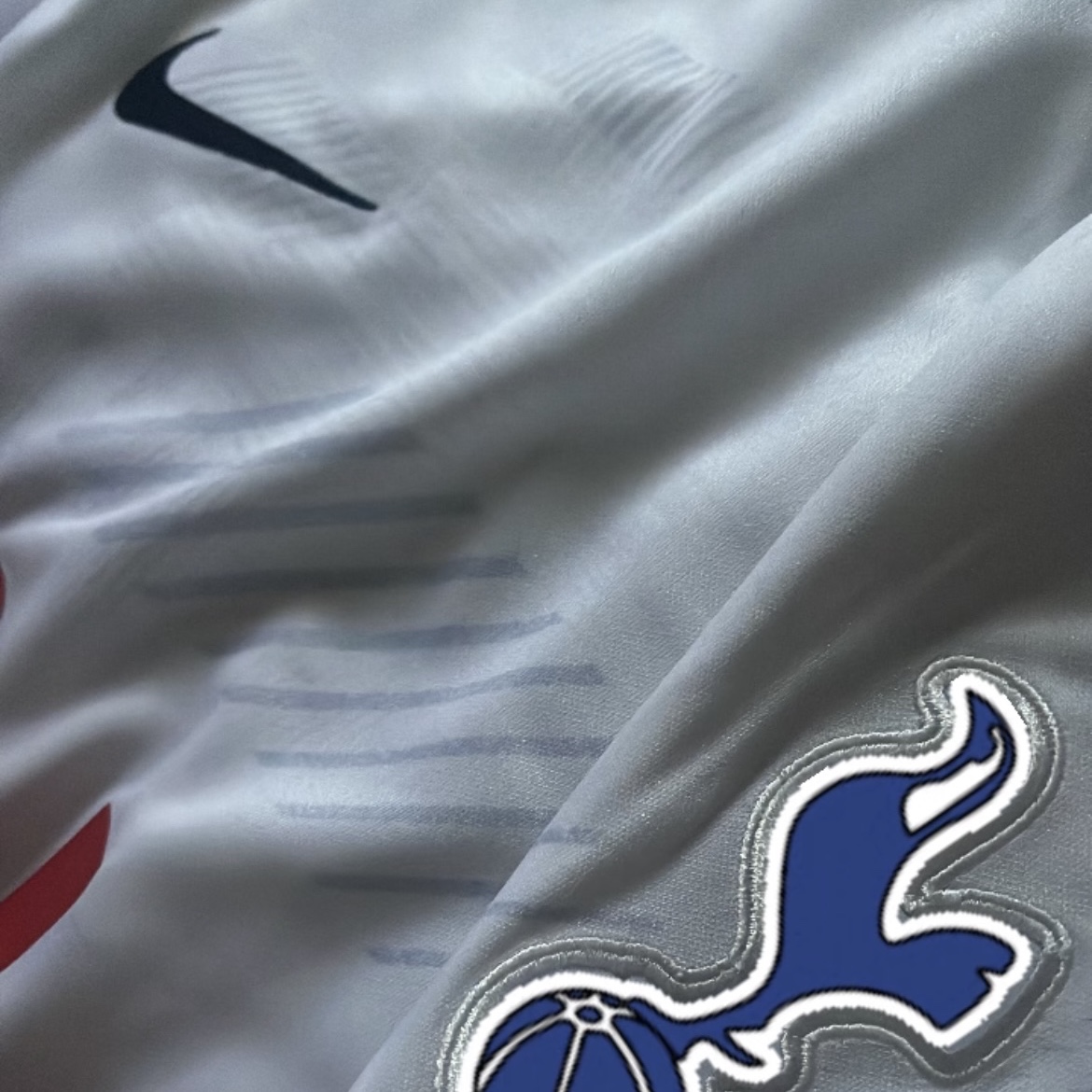Nike Tottenham Hotspur 2023/24 Dri-Fit Stadium Home Jersey White (Non Marking Ver.) 착용 스타일