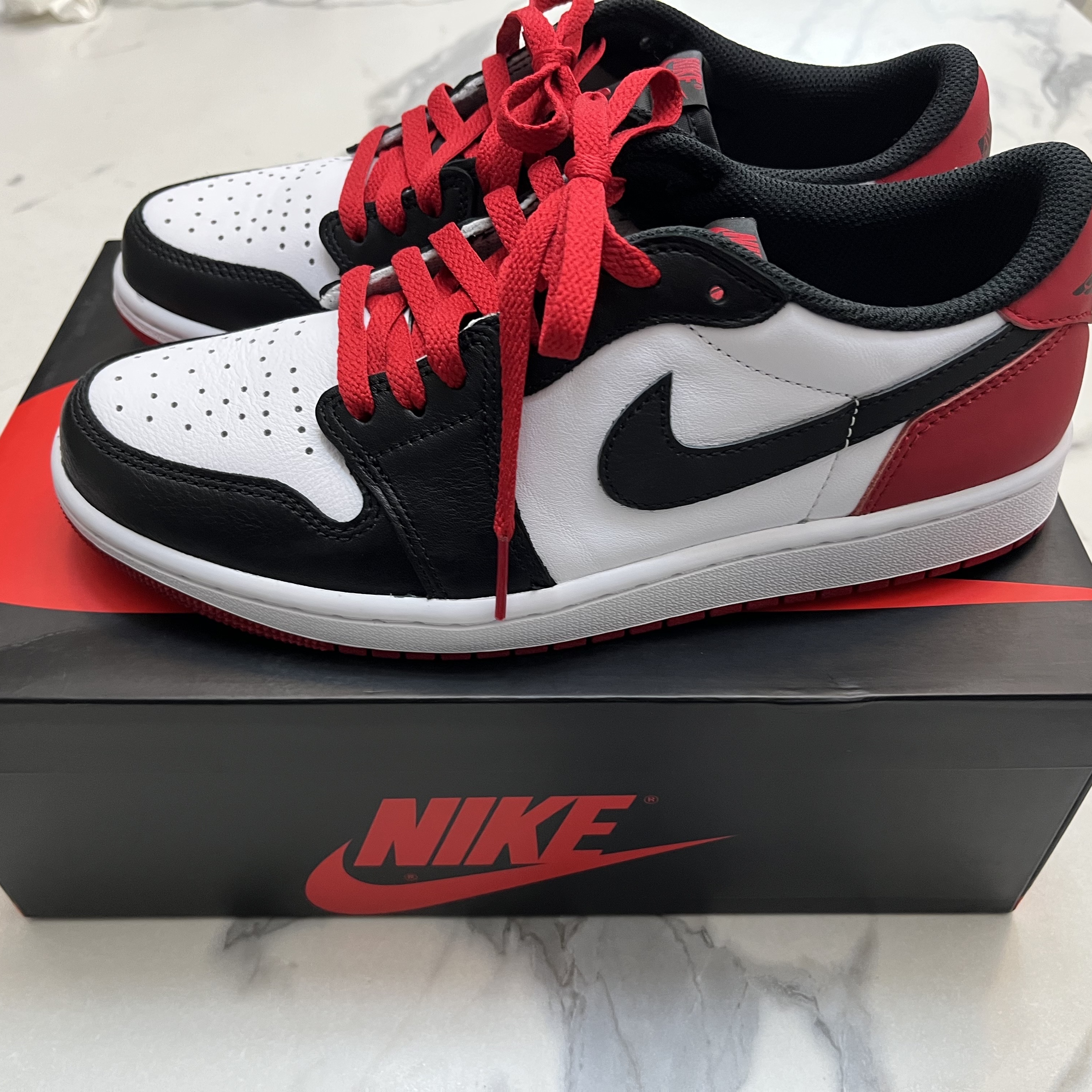 Jordan 1 Retro Low OG Black Toe 착용 스타일