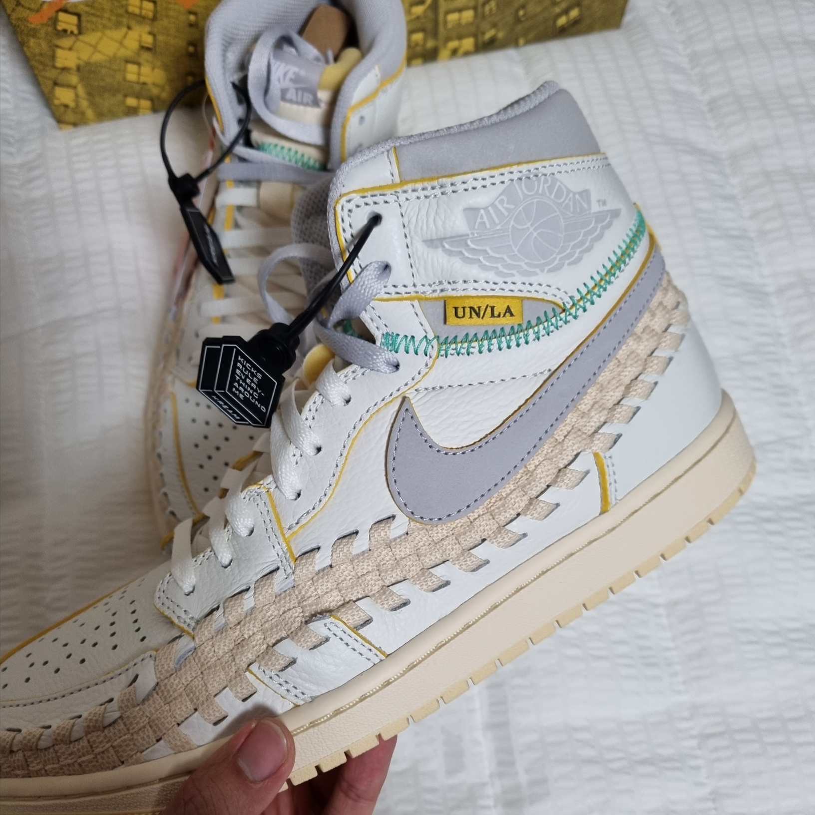 Jordan 1 x Bephies Beauty Supply x Union Retro High OG SP Summer '96 착용 스타일