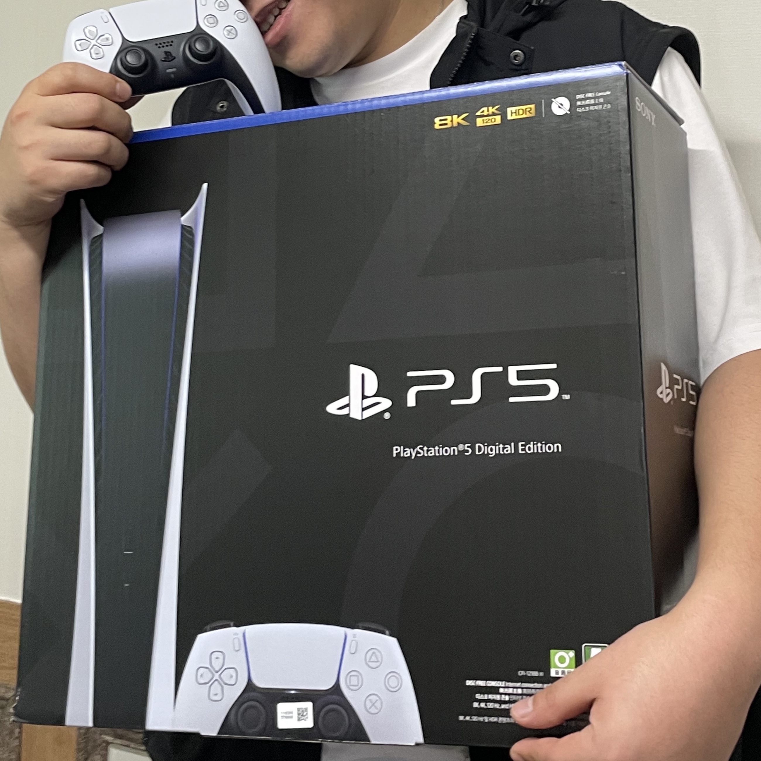 Playstation 5 Digital Edition (SIEK 220V) 착용 스타일 - 1