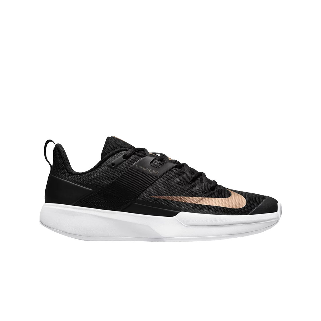 나이키 코트 베이퍼 라이트 블랙 메탈릭 레드 브론즈(Nike Court Vapor Lite Black Metallic Red Bronze) - 1