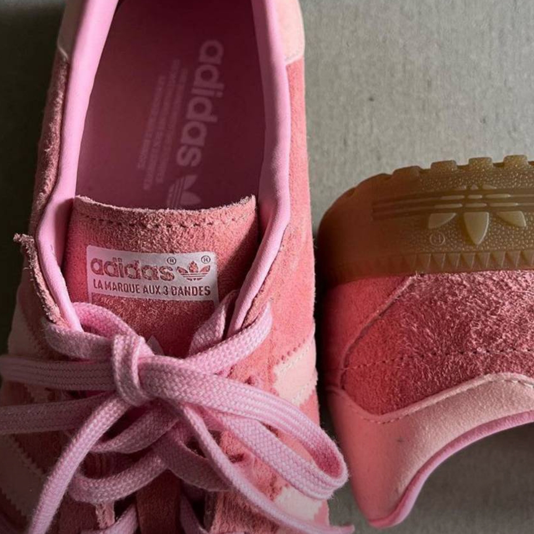 Adidas Bermuda Glow Pink 착용 스타일 - 4