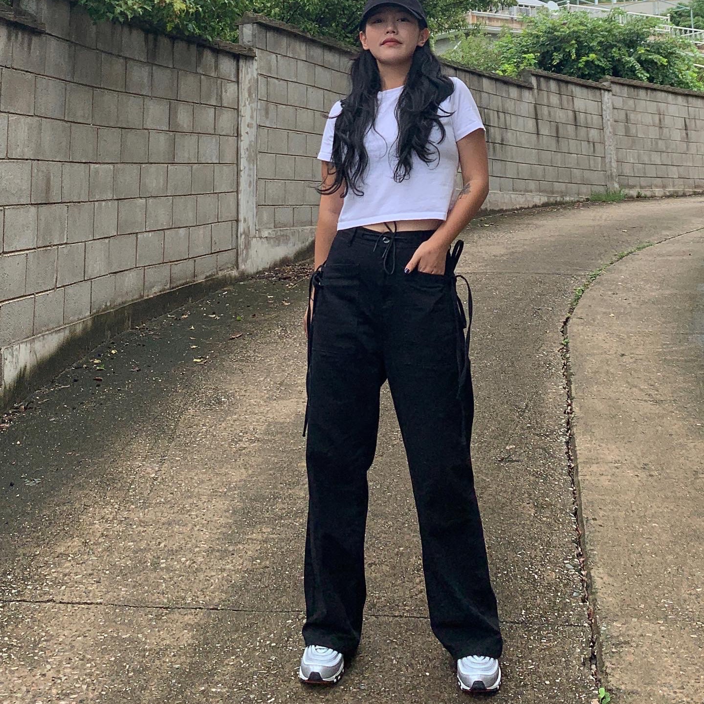 (W) Nike Air Max 97 OG Silver Bullet 2022 착용 스타일 - 1