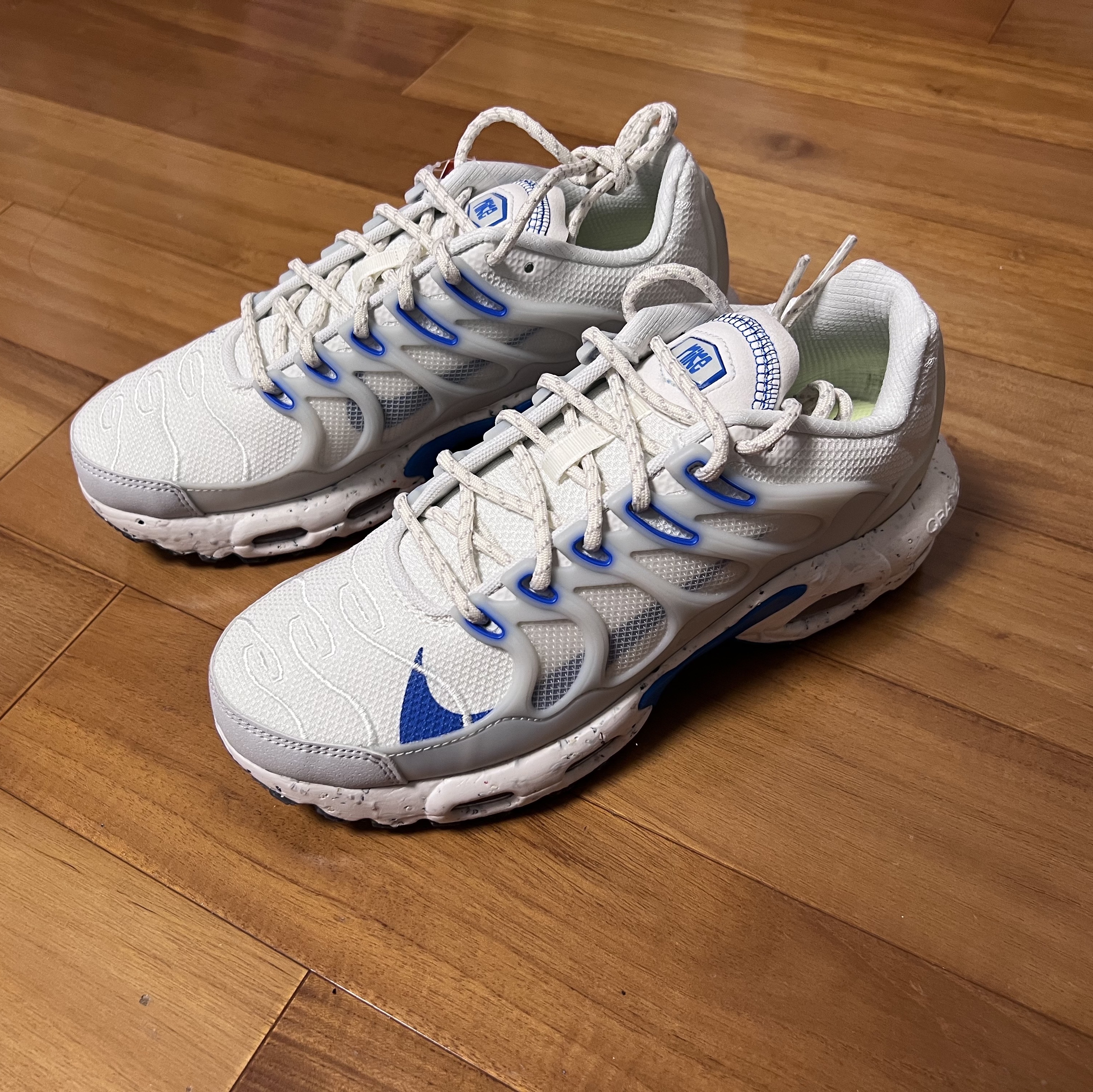 Nike Air Max Terrascape Plus White Pure Platinum Blue 착용 스타일