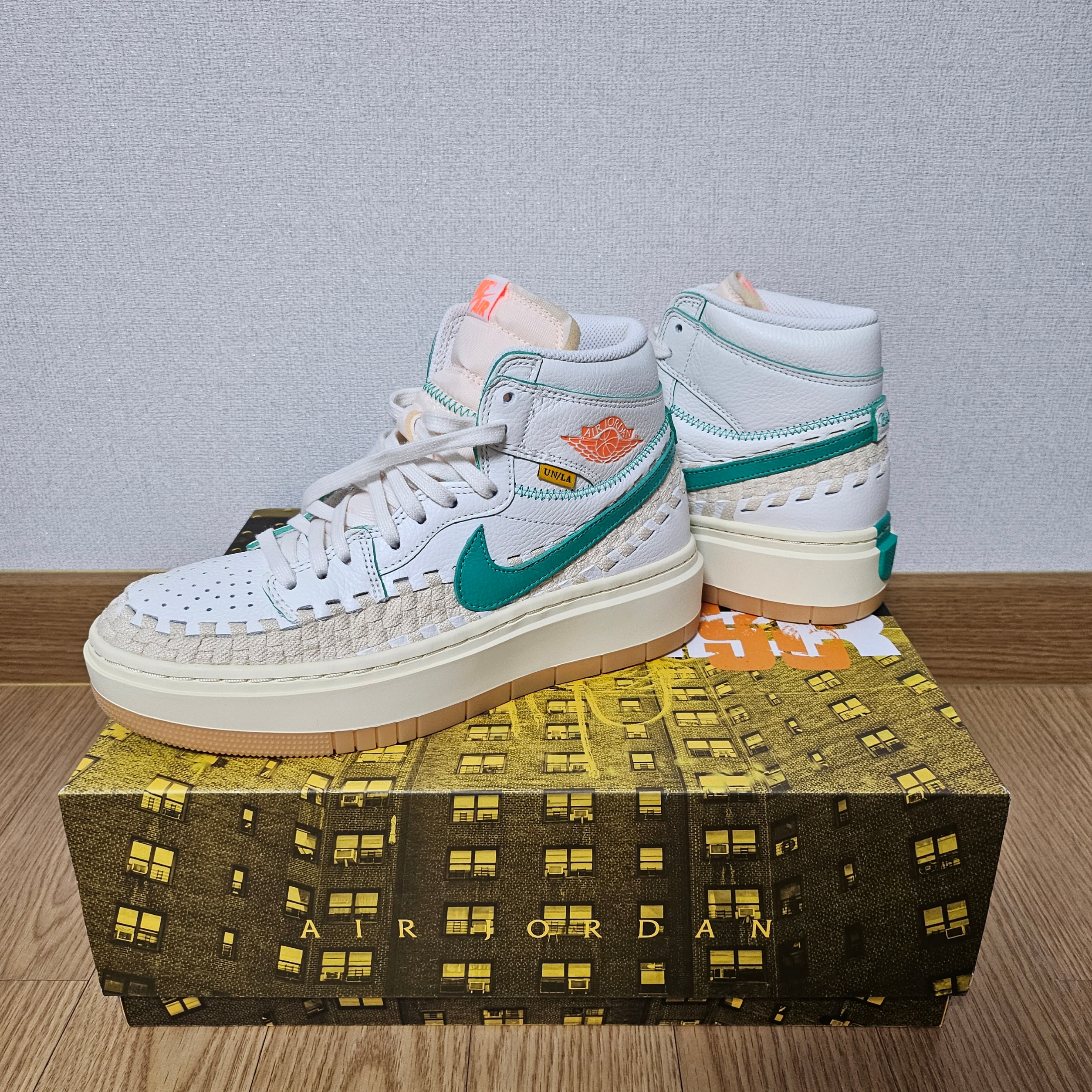 (W) Jordan 1 x Bephies Beauty Supply x Union Elevate High SP Summer  '96 착용 스타일 - 1