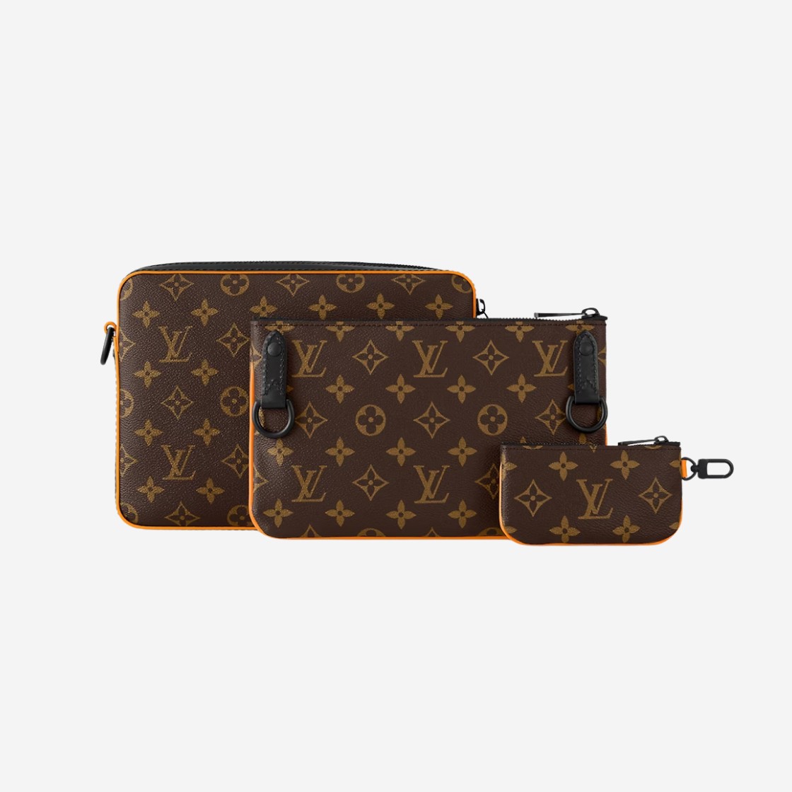 Louis Vuitton Trio Messenger Monogram Macassar 상세 이미지 3