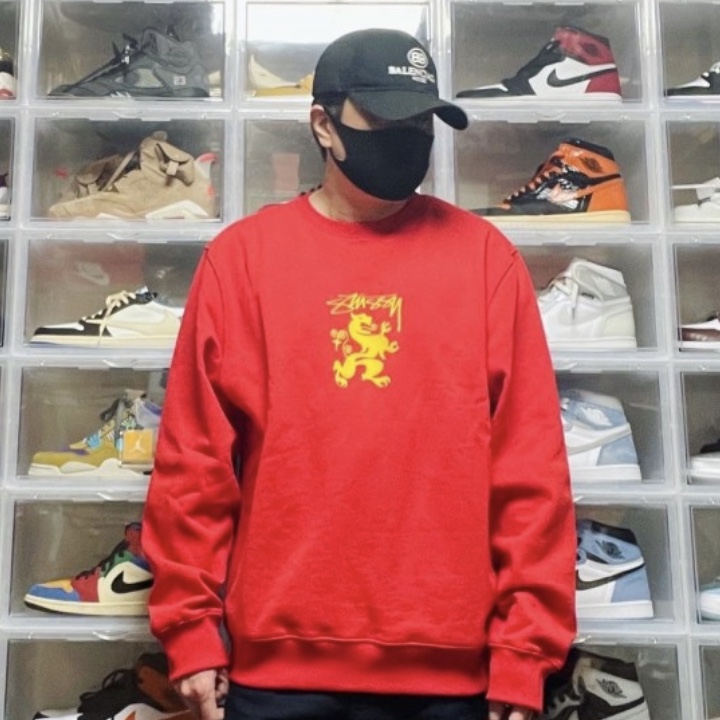 Balenciaga Logo Cap Black 착용 스타일