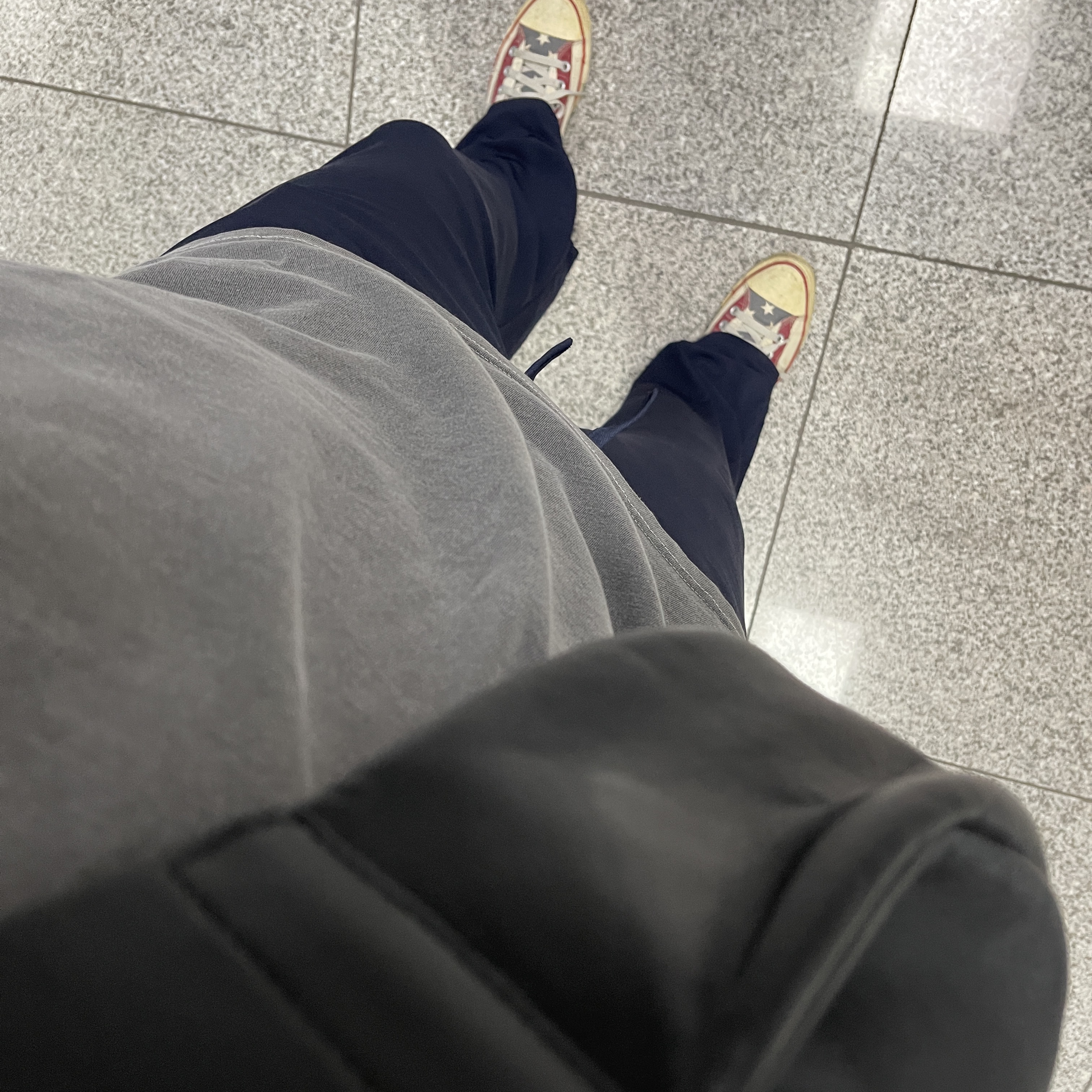 Converse x Takahiromiyashita The Soloist Jack Purcell Zip Ox White Red, COS Leather Crossbody Bag Black 착용 스타일