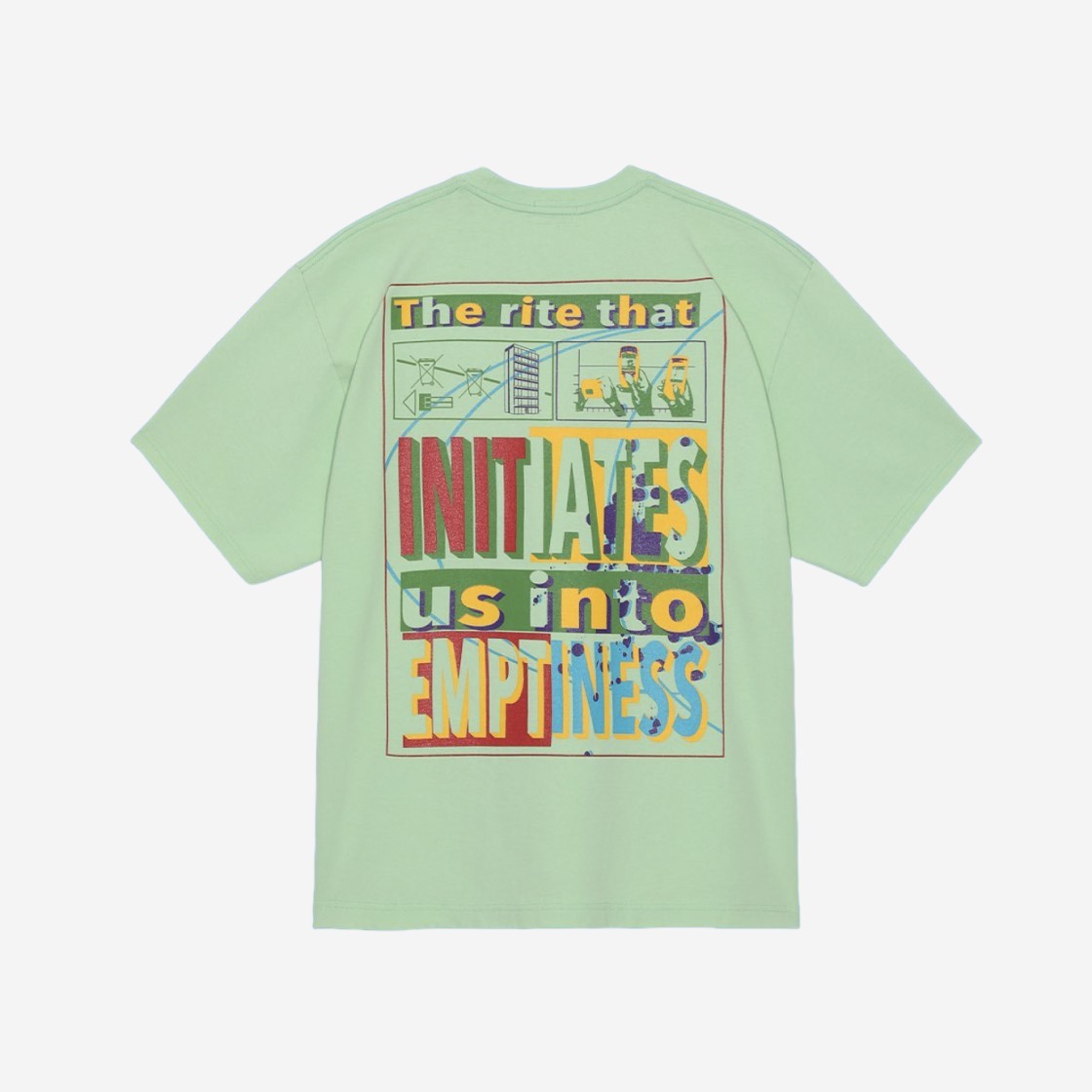 Cav Empt Emptiness T-Shirt Mint - 23FW 상세 이미지 1