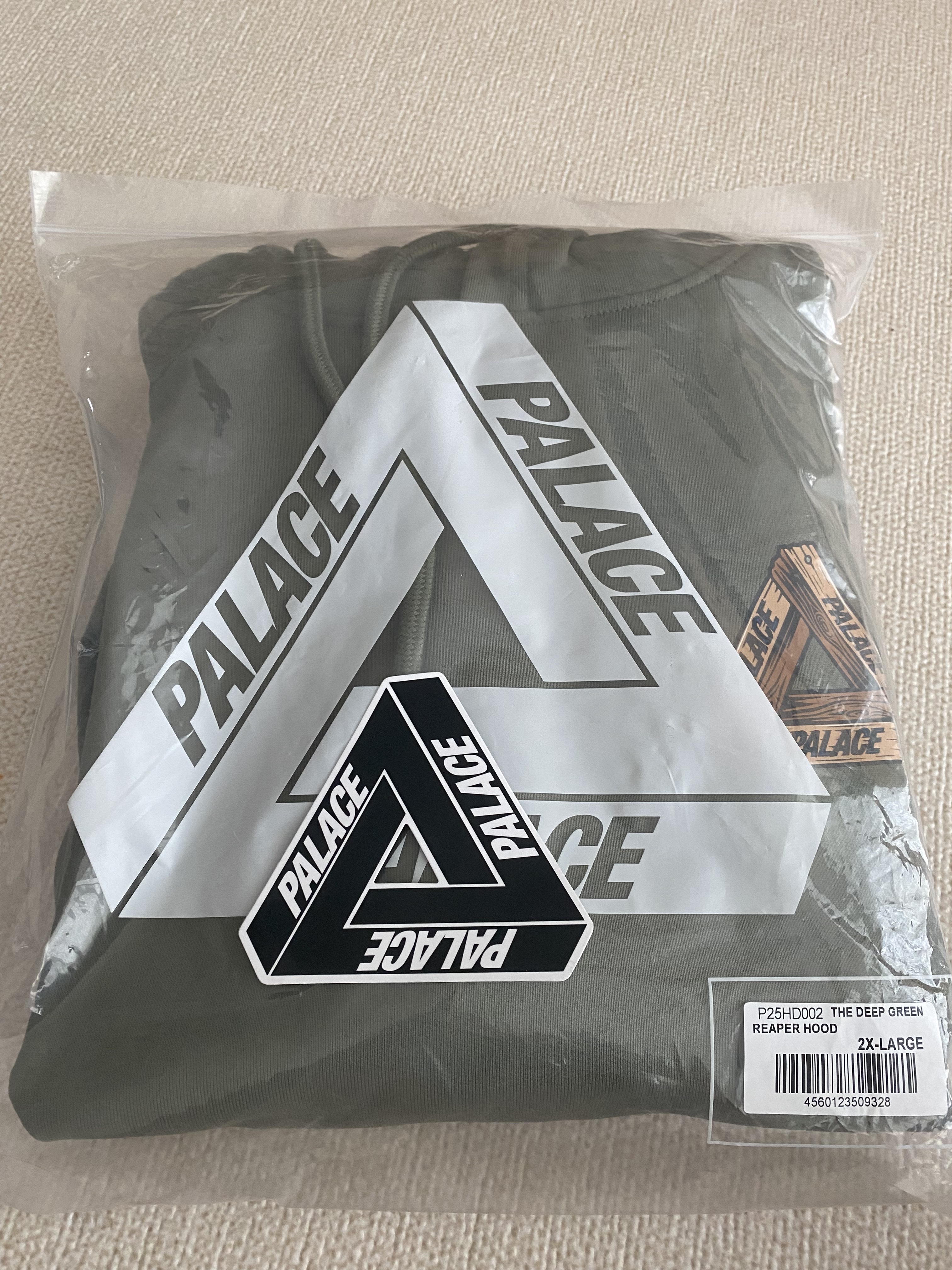 Palace Reaper Hood The Deep Green - 23FW 착용 스타일