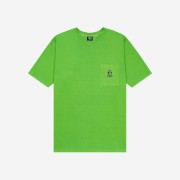 Stussy S Dot Pocket Pigment Dyed T-Shirt Green