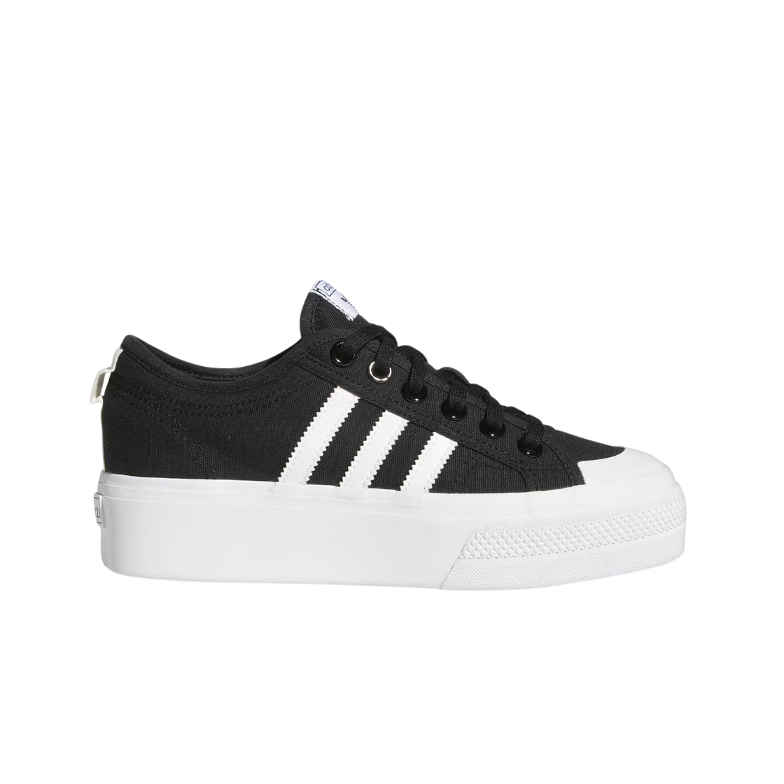 FV5321 (W) Adidas Nizza Platform Core Black Cloud White