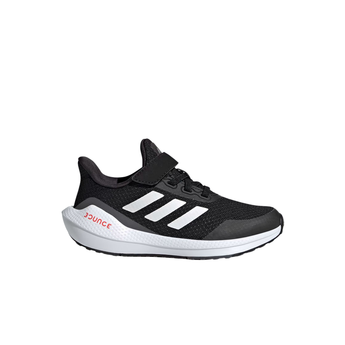(J) 아디다스 EQ21 런 EL 코어 블랙 클라우드 화이트((J) Adidas EQ21 Run EL Core Black Cloud White) - 1