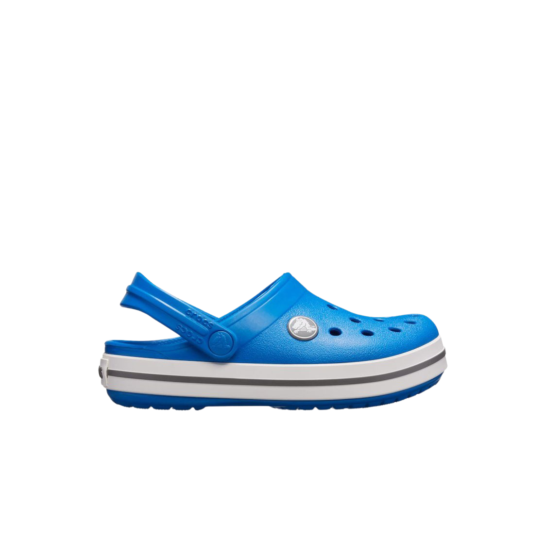 (Kids) Crocs Crocband Clog Bright Cobalt Charcoal 상세 이미지 1