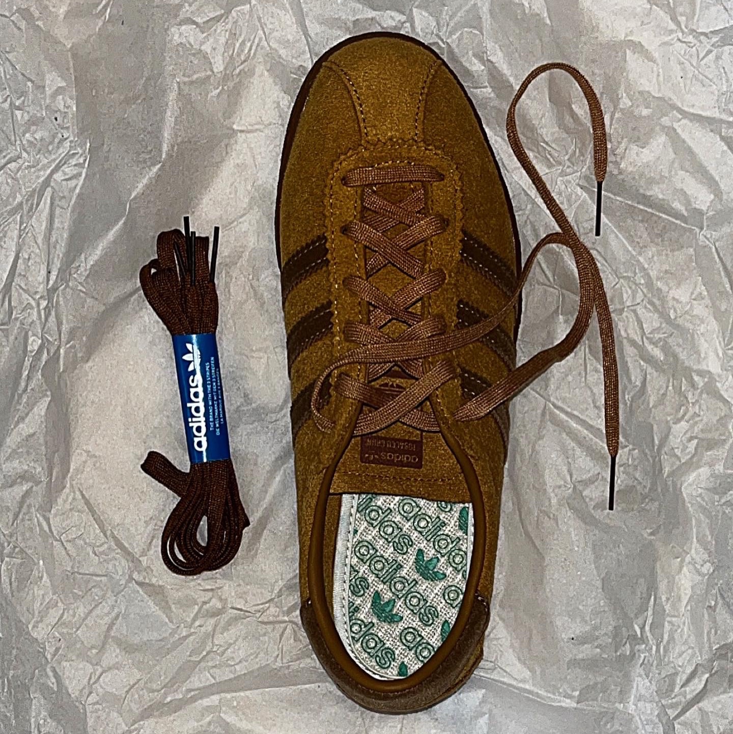 Adidas Tobacco Gruen Mesa Brown Desert 착용 스타일 - 2