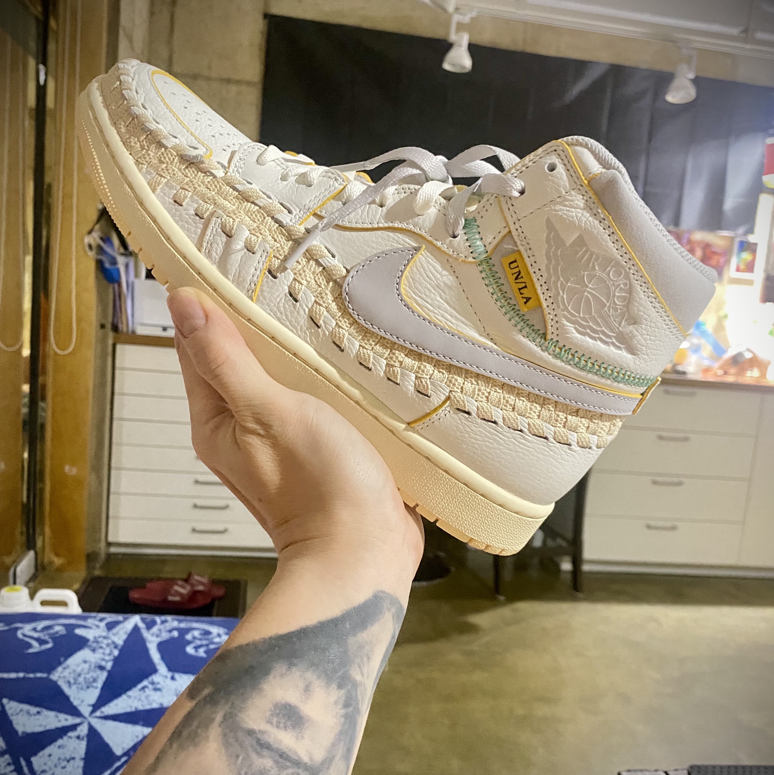 Jordan 1 x Bephies Beauty Supply x Union Retro High OG SP Summer '96 착용 스타일