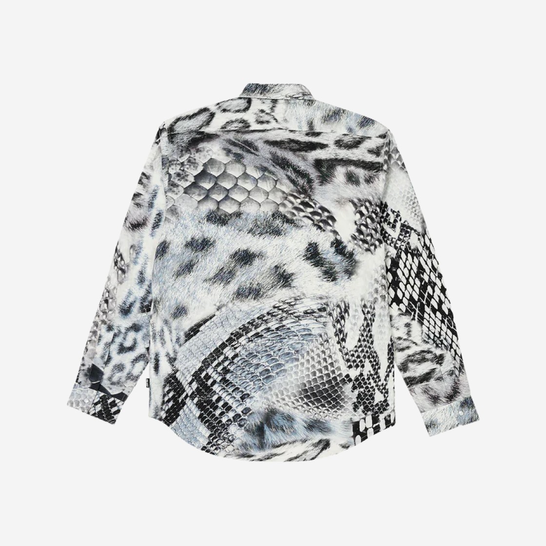 Palace Animal Print Shirt Grey - 23FW 상세 이미지 2