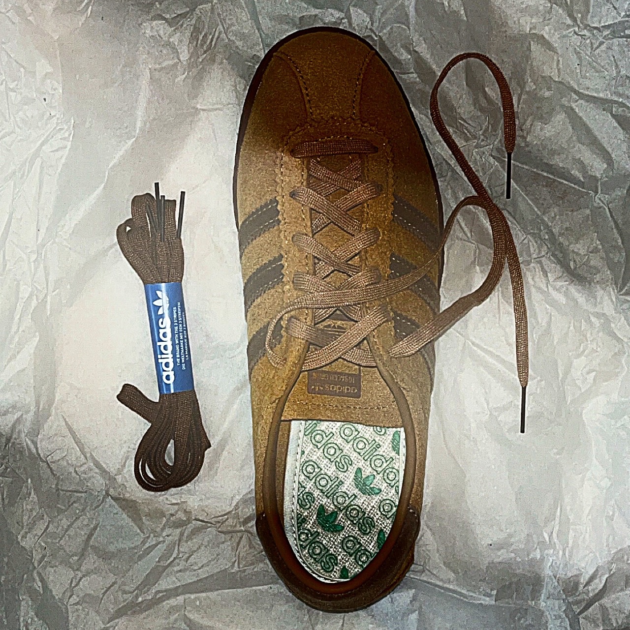 Adidas Tobacco Gruen Mesa Brown Desert 착용 스타일 - 1