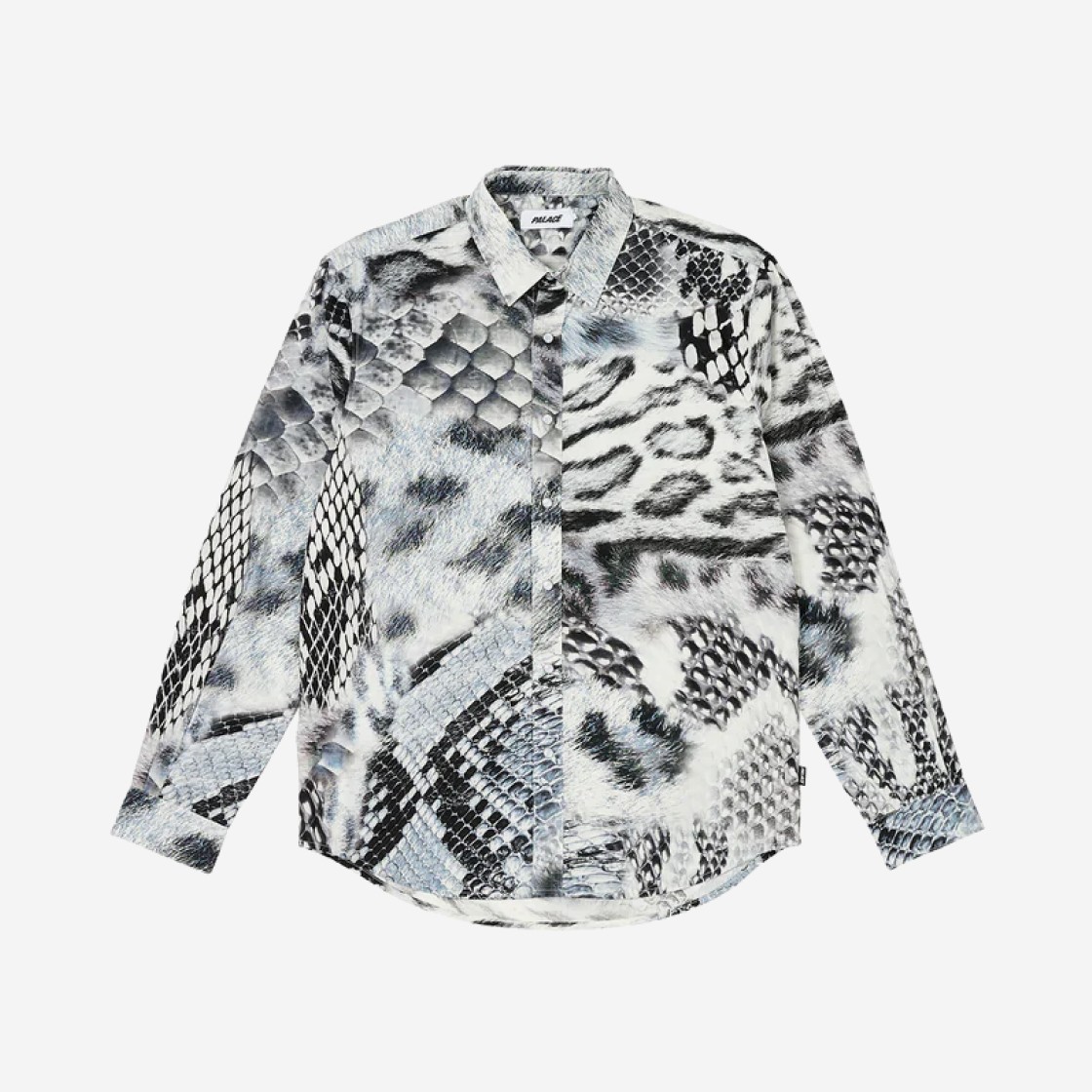 Palace Animal Print Shirt Grey - 23FW 상세 이미지 1