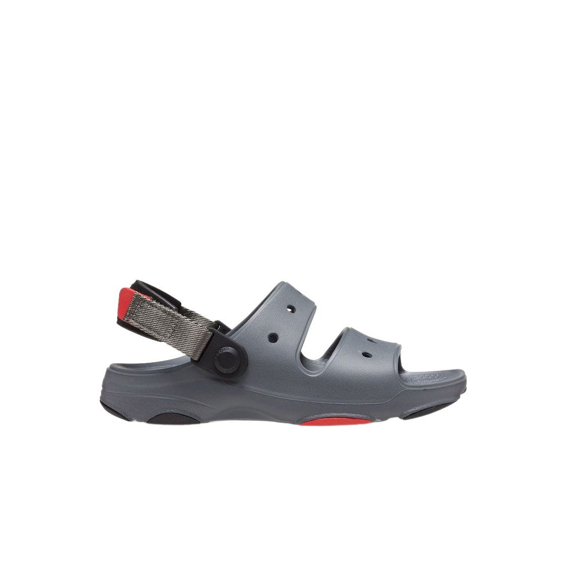 (키즈) 크록스 클래식 올 터레인 샌들 슬레이트 그레이((Kids) Crocs Classic All Terrain Sandle Slate Grey) - 1