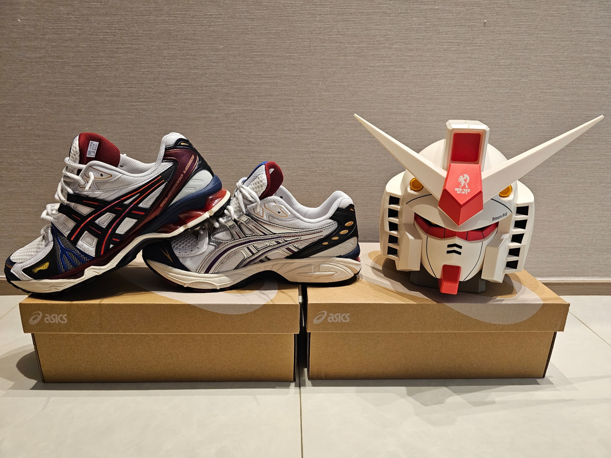 Asics Gel-Kayano Legacy White Black 착용 스타일