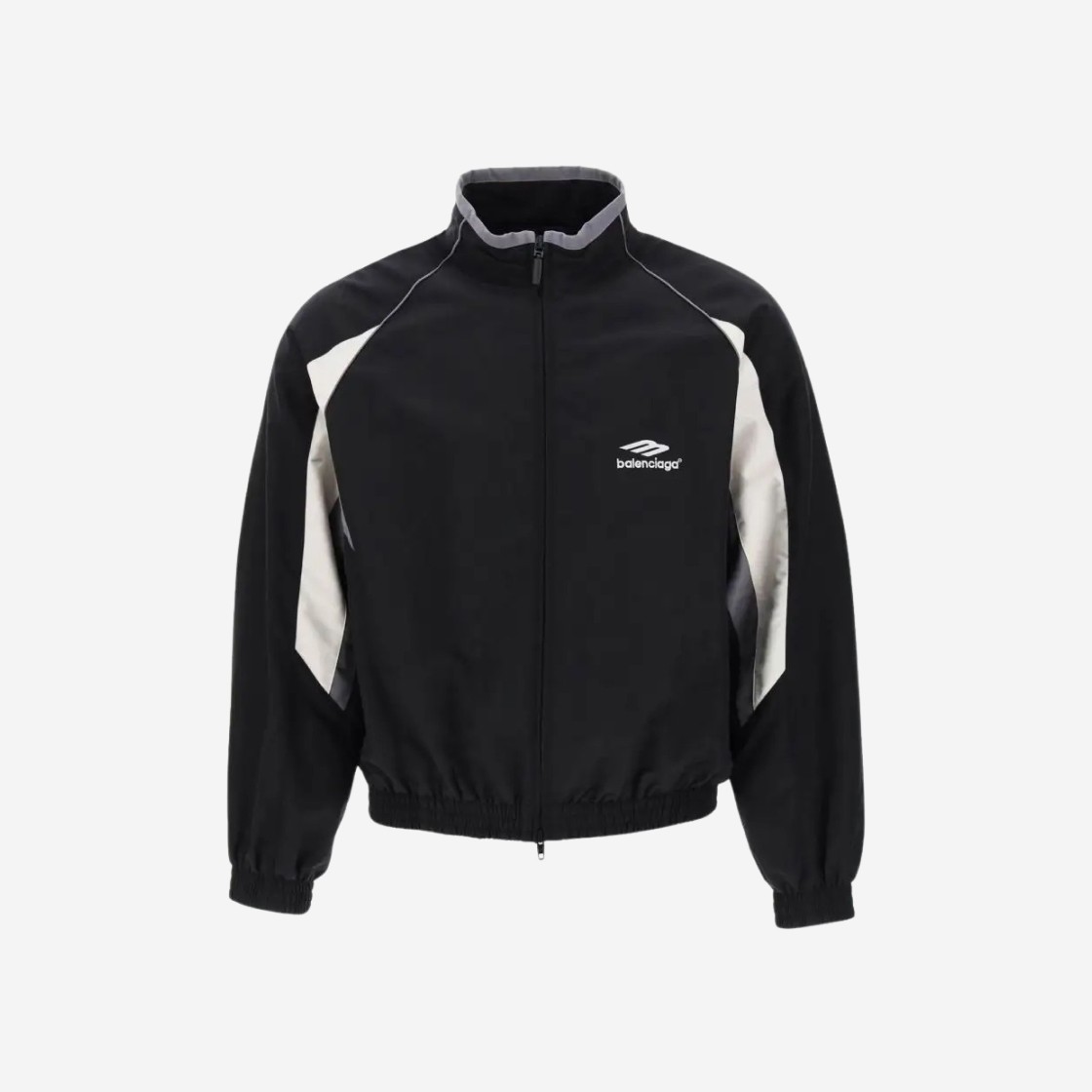 Balenciaga 3B Sports Icon Track Jacket Black 상세 이미지 1