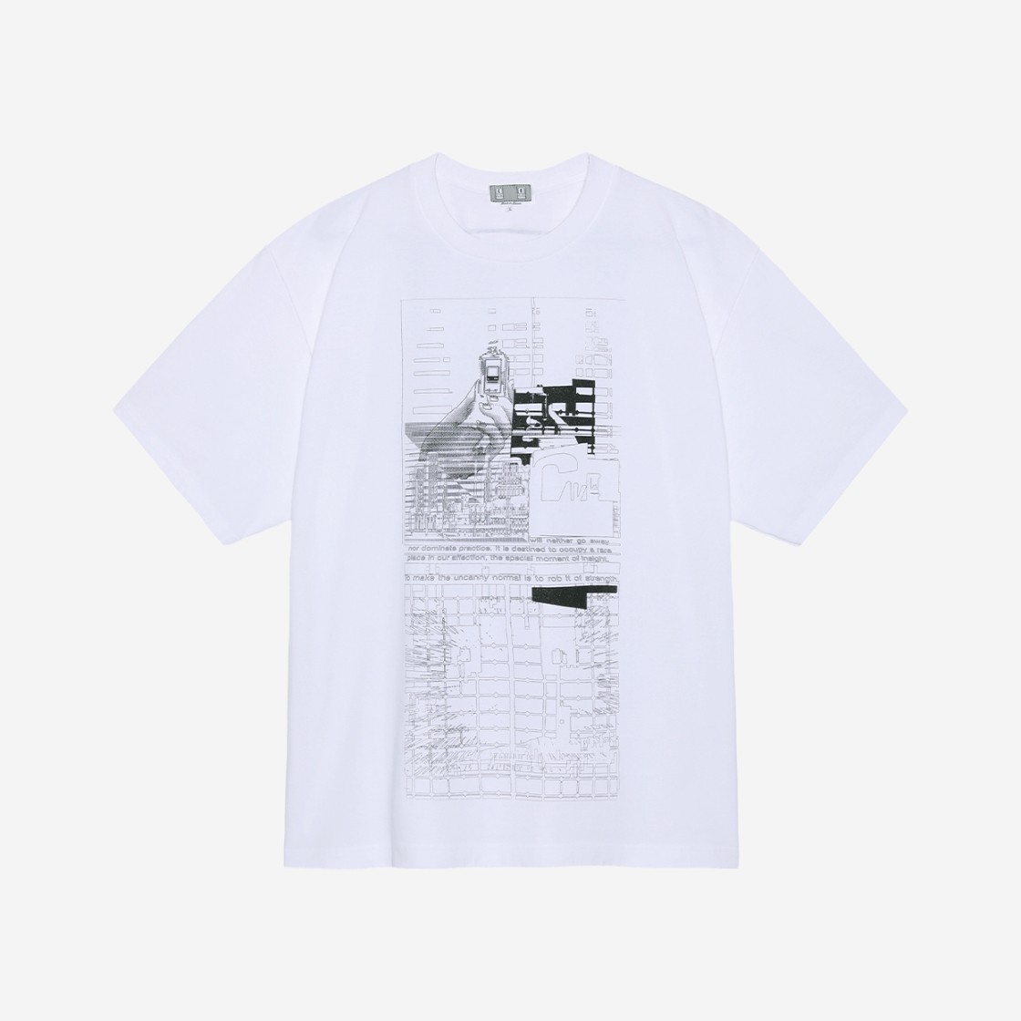 Cav Empt MD Uncanny Normal T-Shirt White - 23FW 상세 이미지 1