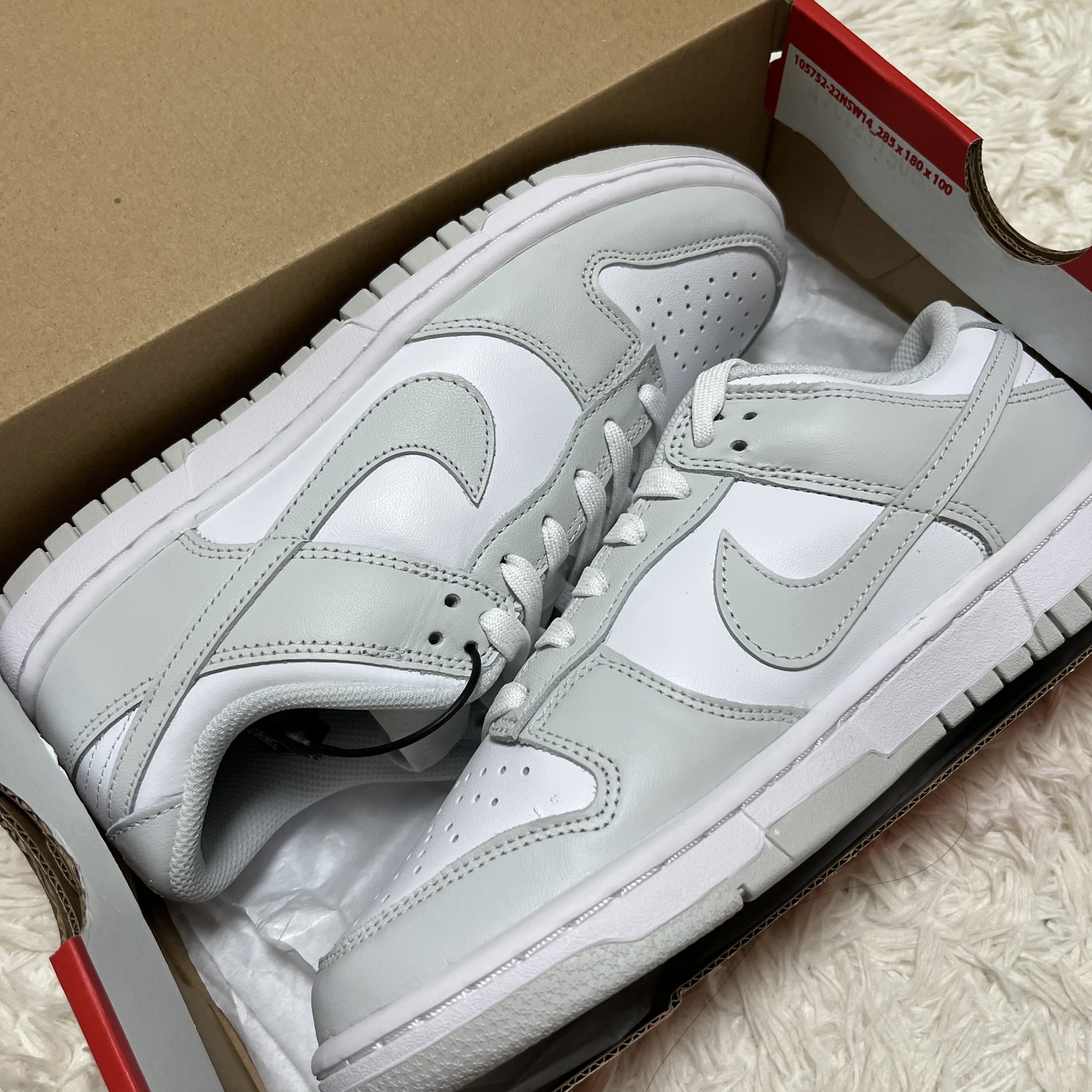 (W) Nike Dunk Low Photon Dust 착용 스타일