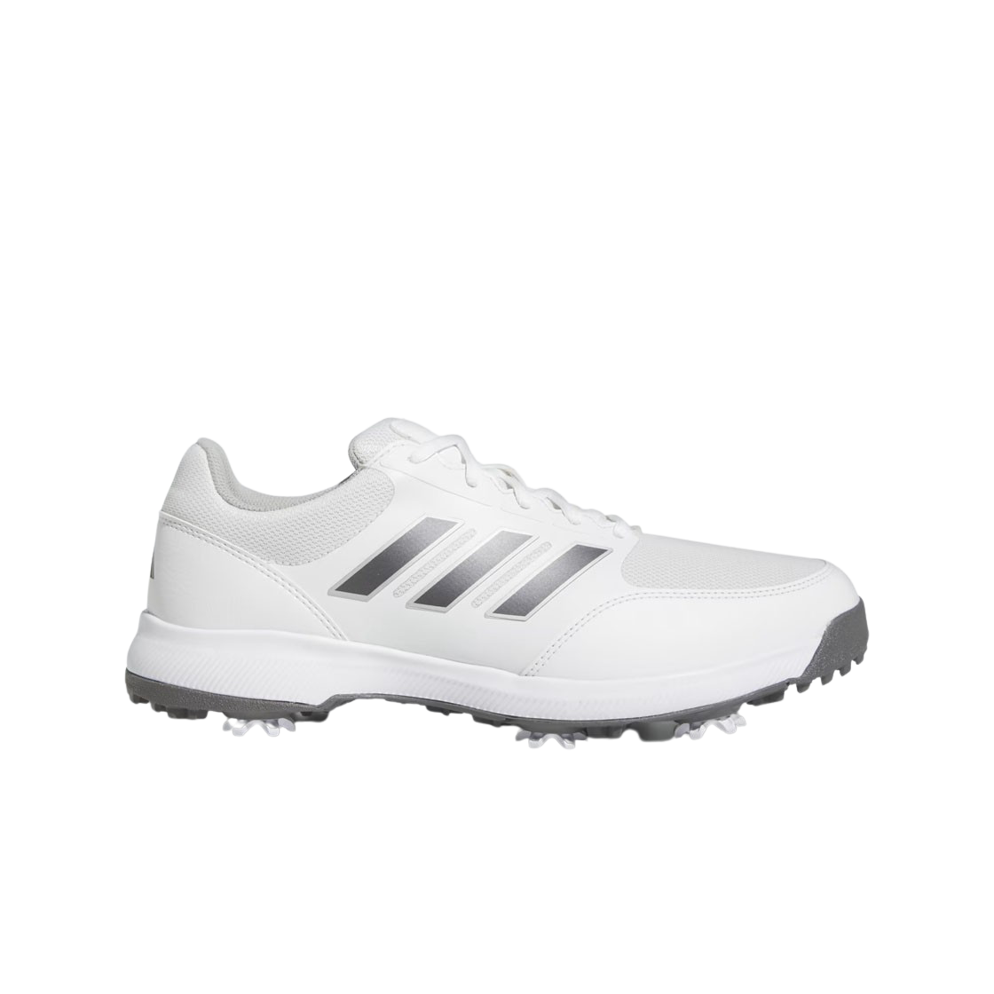 아디다스 테크 리스폰스 3.0 와이드 골프 클라우드 화이트 다크 실버 메탈릭(Adidas Tech Response 3.0 Wide Golf Cloud White Dark Silver Metallic) - 1