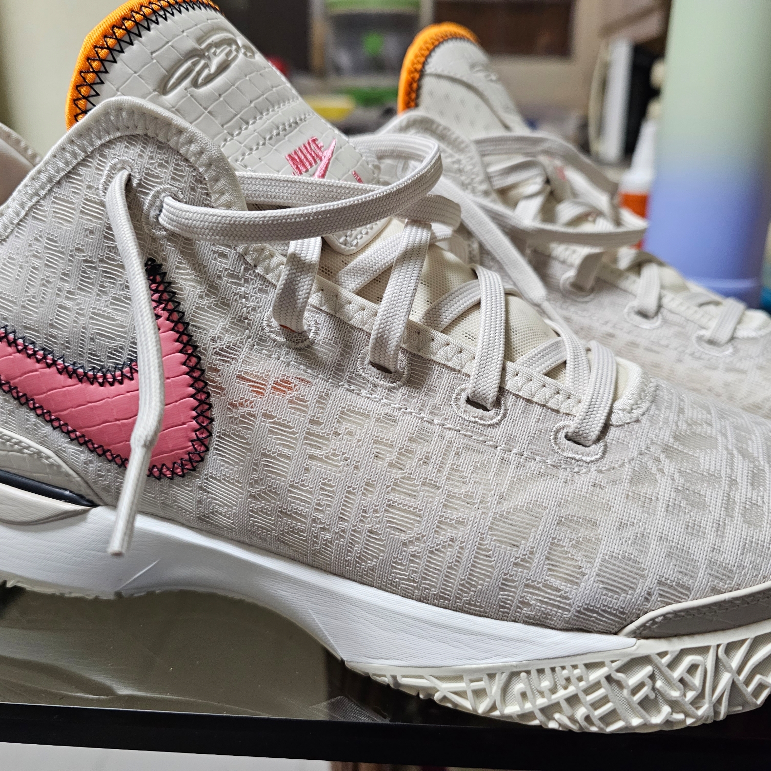 Nike LeBron NXXT Gen EP Light Orewood Brown 착용 스타일 - 5