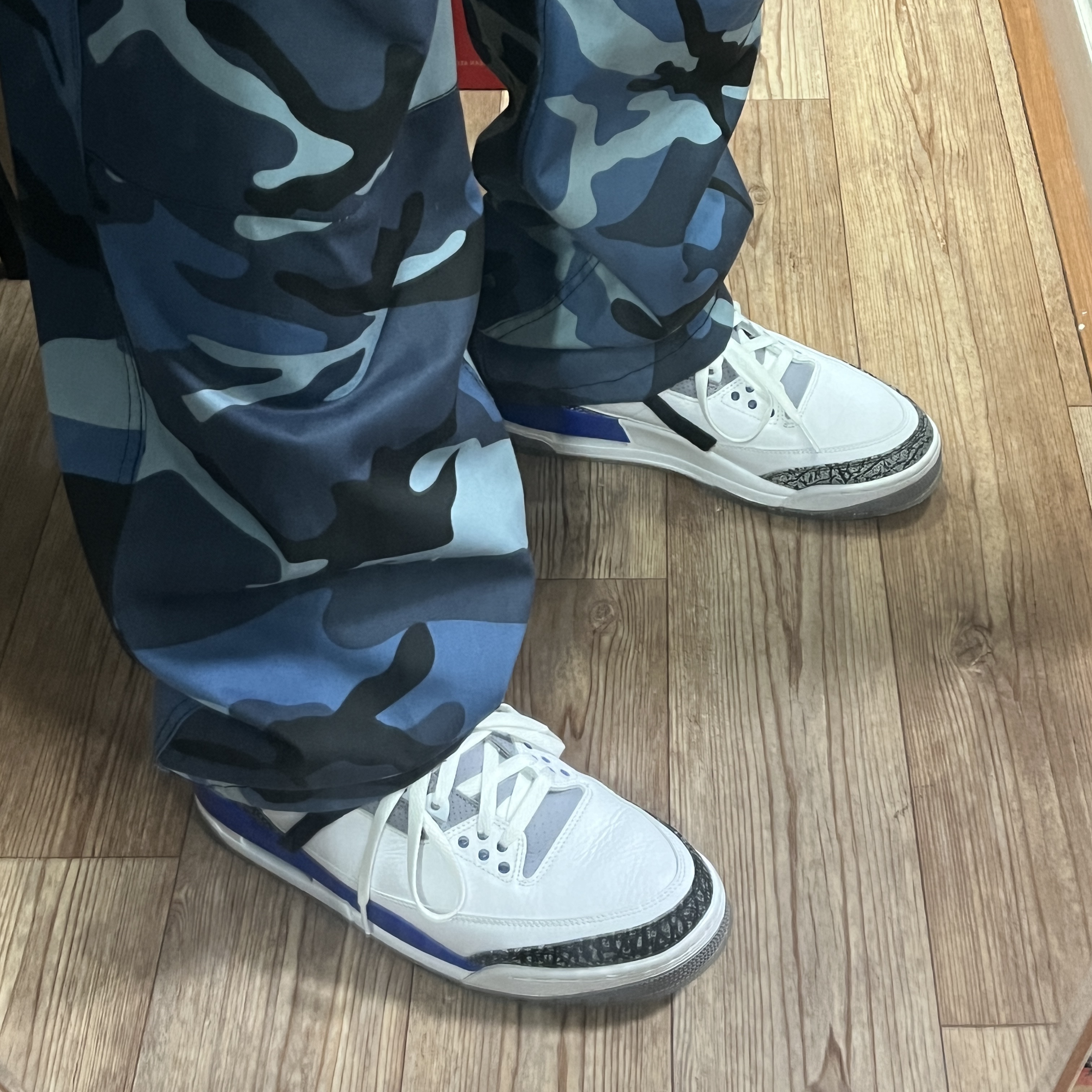 Jordan 3 Retro Racer Blue 착용 스타일 - 2