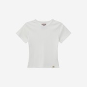 (W) Glowny G Baby T-Shirt White