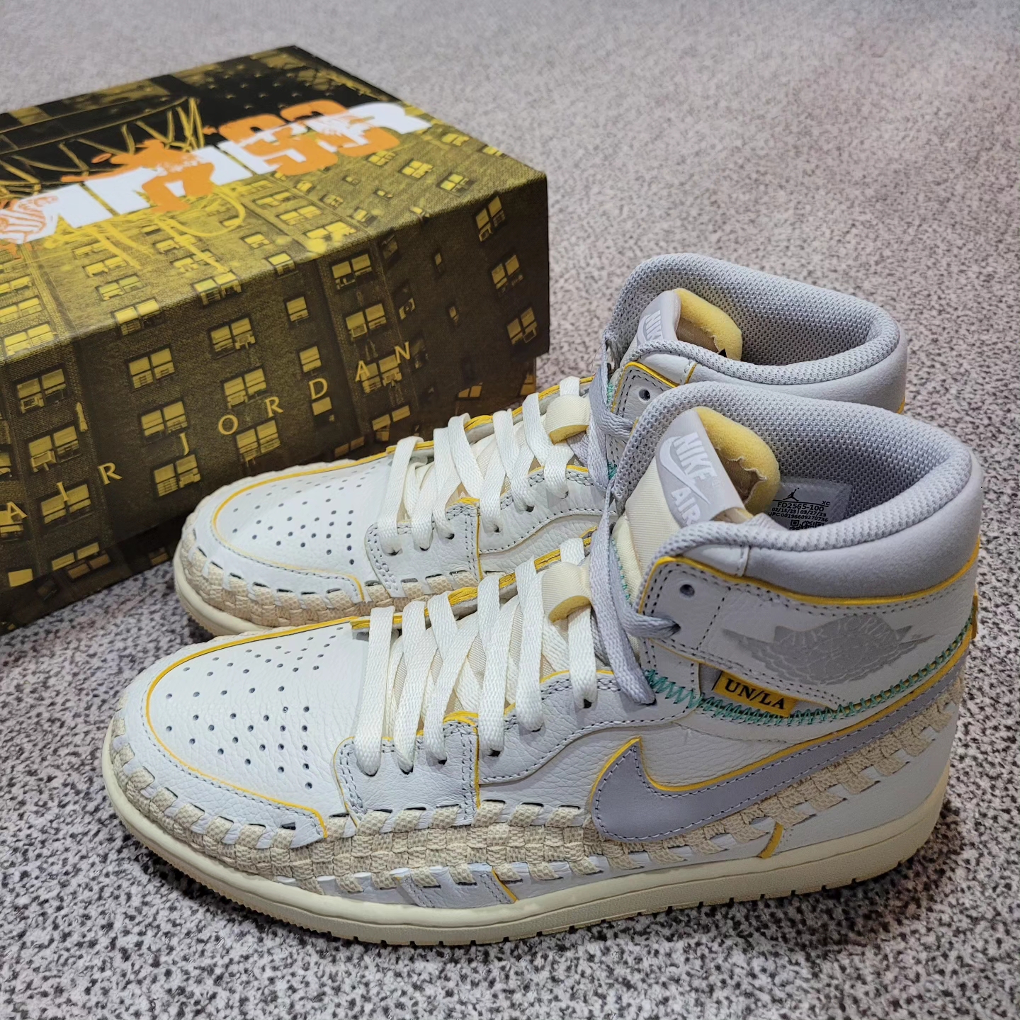 Jordan 1 x Bephies Beauty Supply x Union Retro High OG SP Summer '96 착용 스타일 - 2