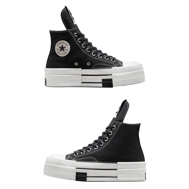 Converse x Drkshdw DBL Drkstar Chuck 70 Hi Black, Converse x Drkshdw DBL Drkstar Chuck 70 Ox Natural Ivory 착용 스타일 - 3
