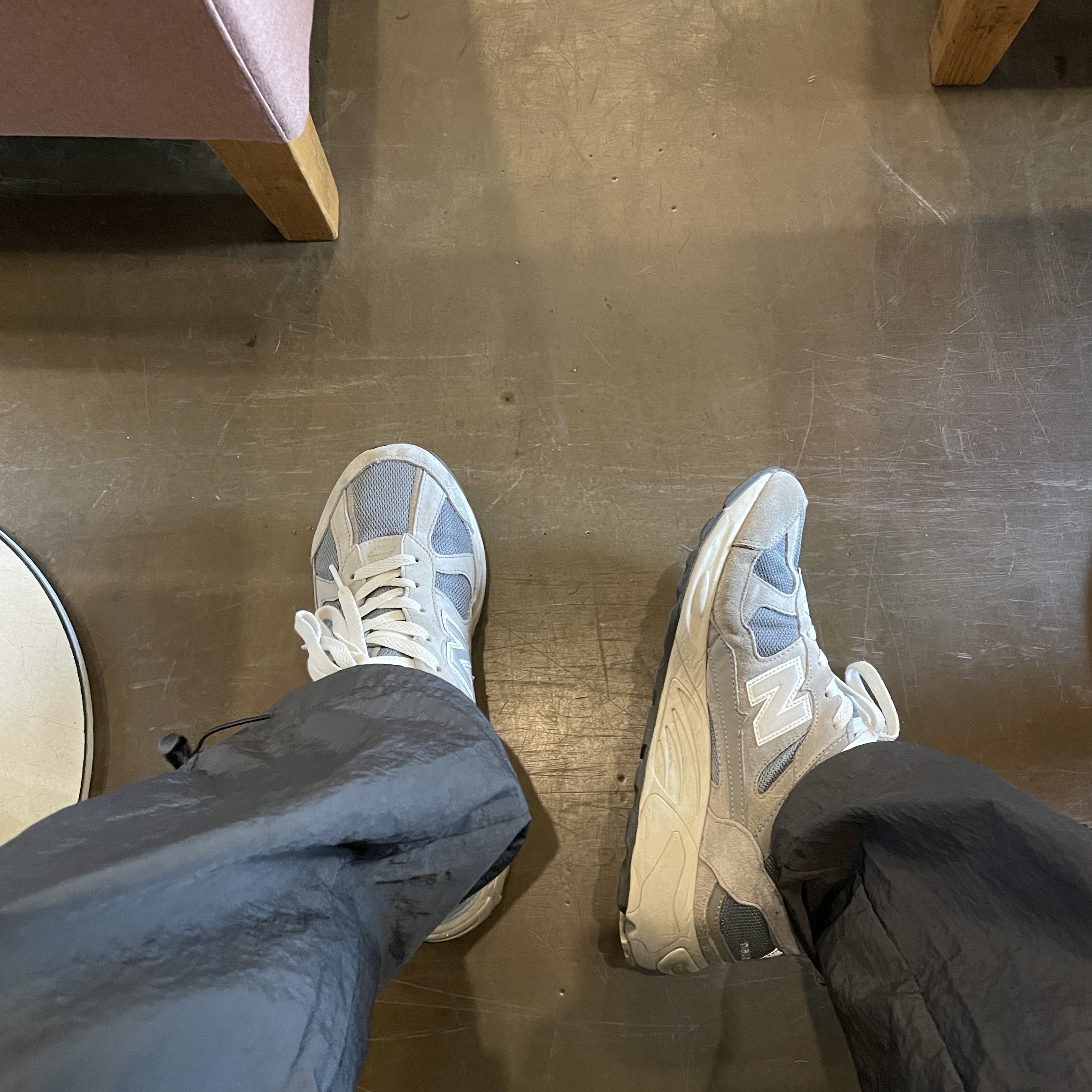 New Balance 878 Steel Blue 착용 스타일