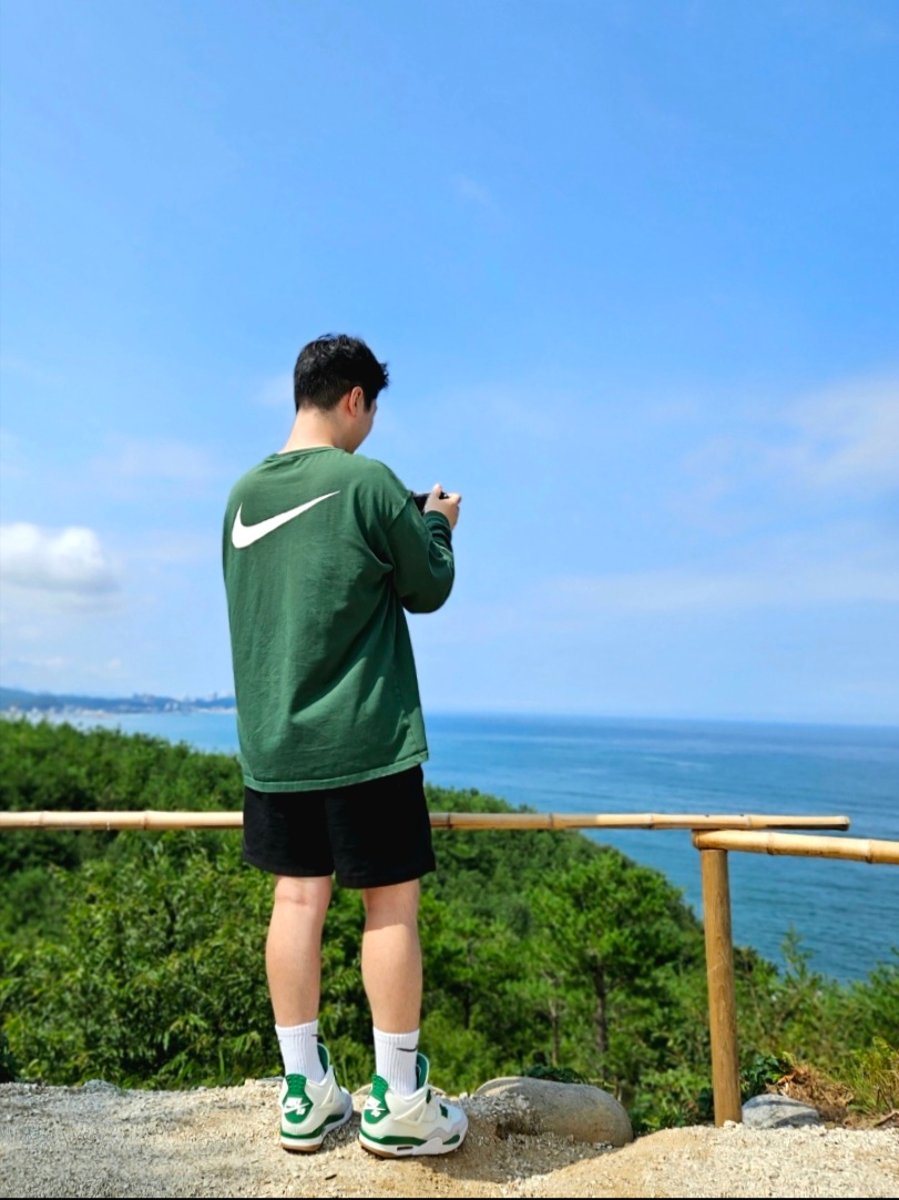 Jordan 4 x Nike SB Retro SP Pine Green, Nike x Stussy Big Swoosh LS T-Shirt Green - US/EU 착용 스타일