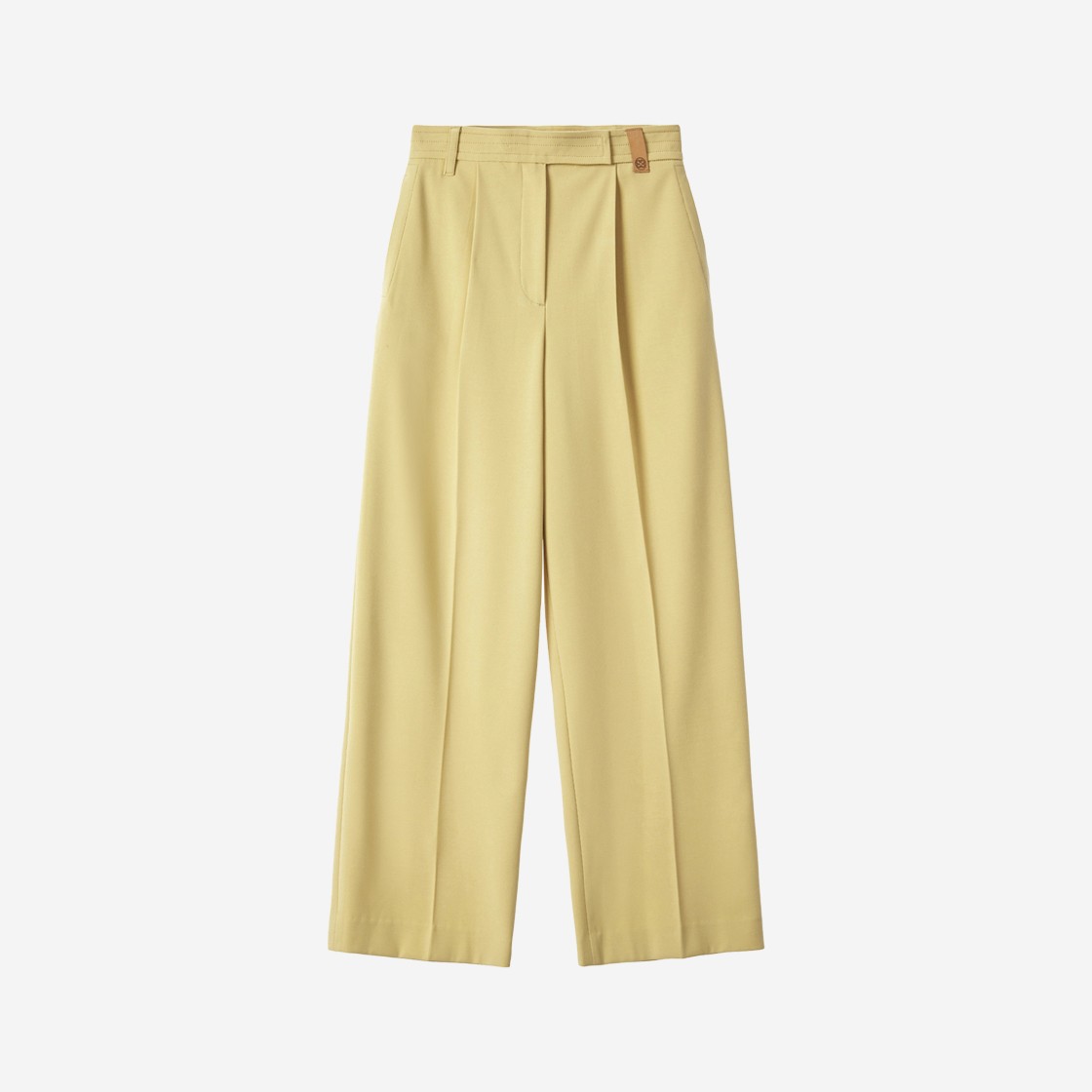 En Or Women Pintuck Wide Pants Yellow 상세 이미지 1