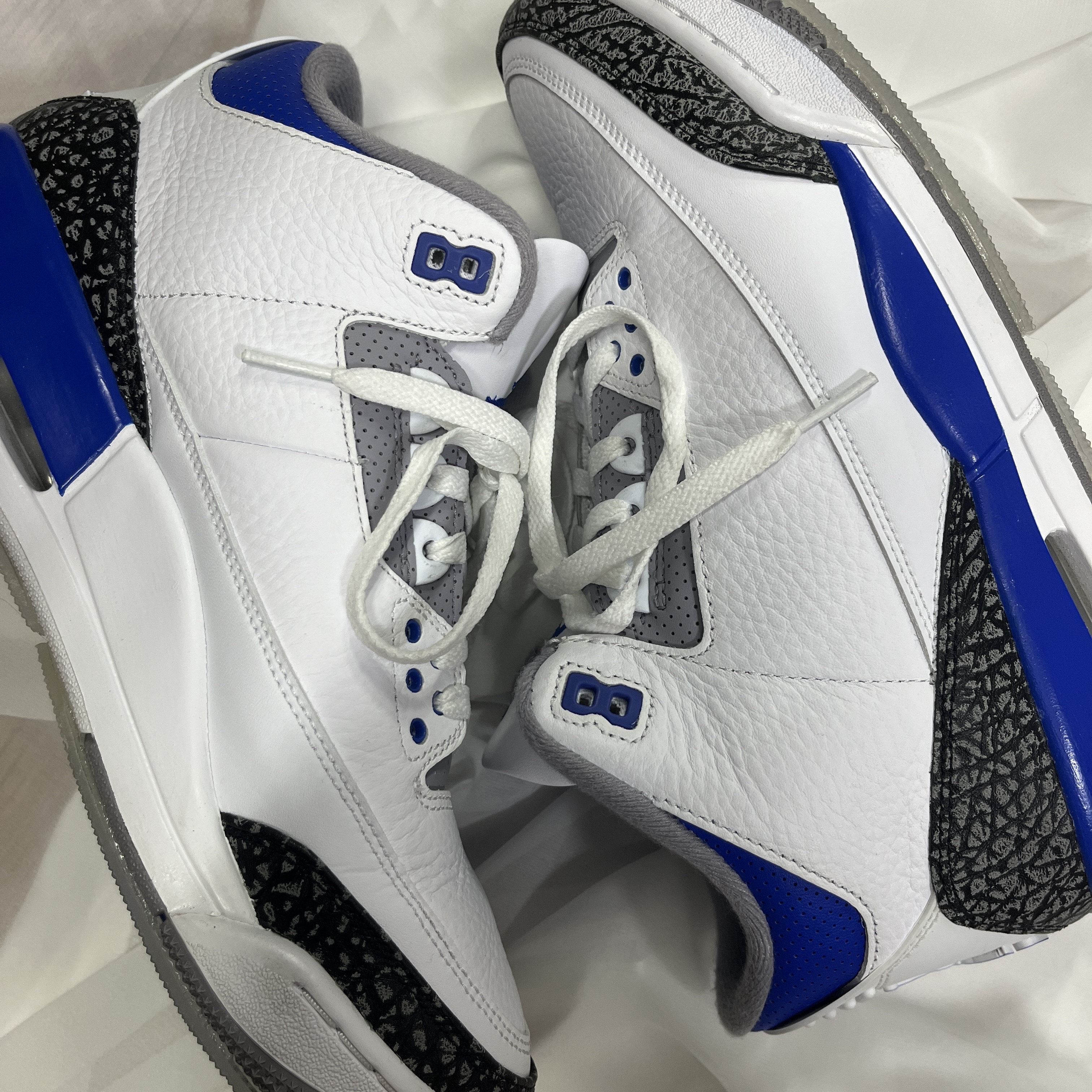 Jordan 3 Retro Racer Blue 착용 스타일 - 1