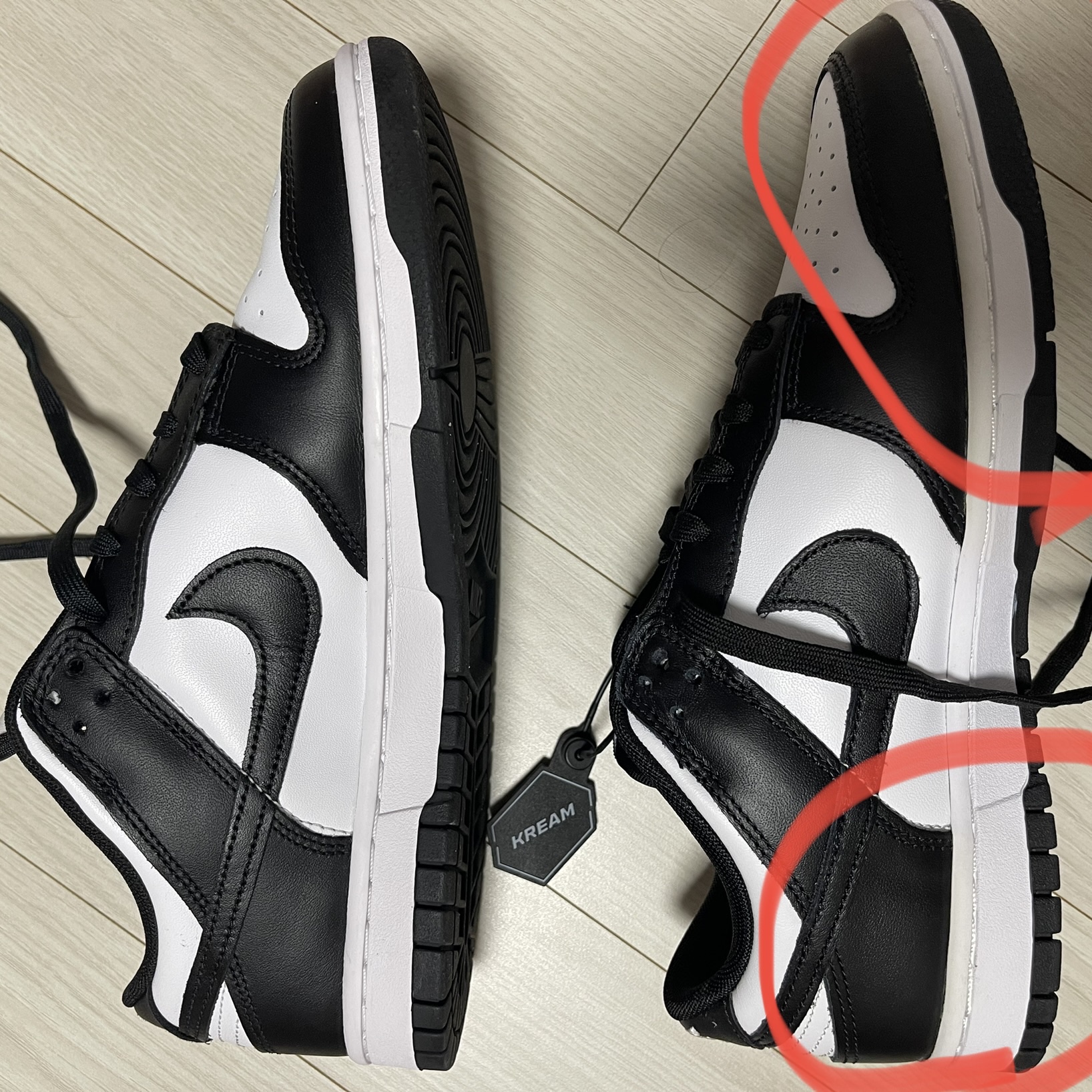 Nike Dunk Low Retro Black 착용 스타일 - 3