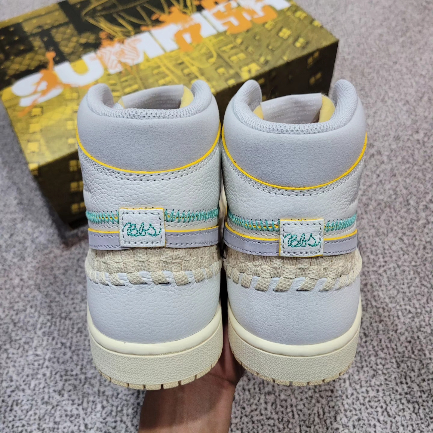 Jordan 1 x Bephies Beauty Supply x Union Retro High OG SP Summer '96 착용 스타일 - 3