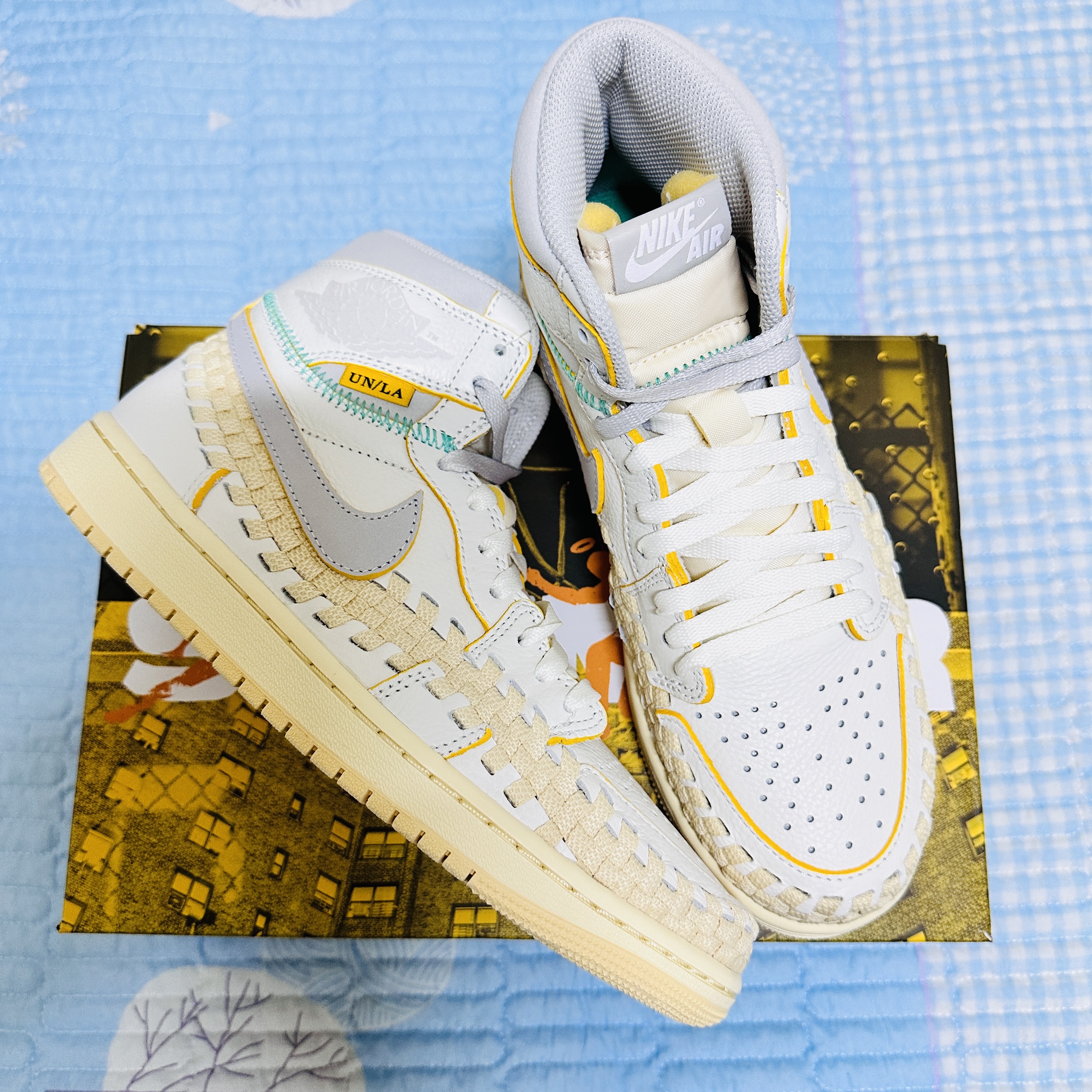 Jordan 1 x Bephies Beauty Supply x Union Retro High OG SP Summer '96 착용 스타일 - 1