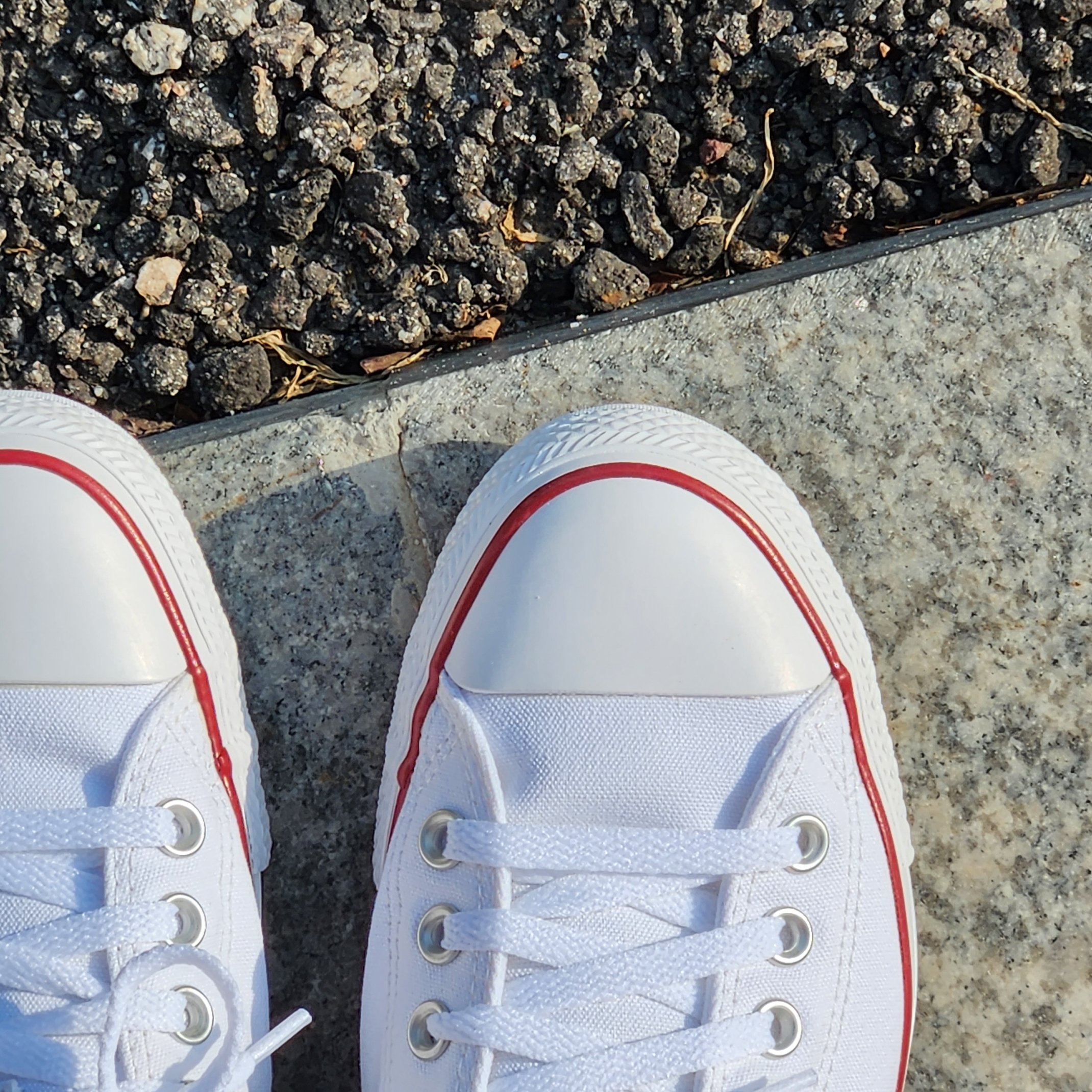 Converse Chuck Taylor All Star Ox Optical White 착용 스타일 - 3