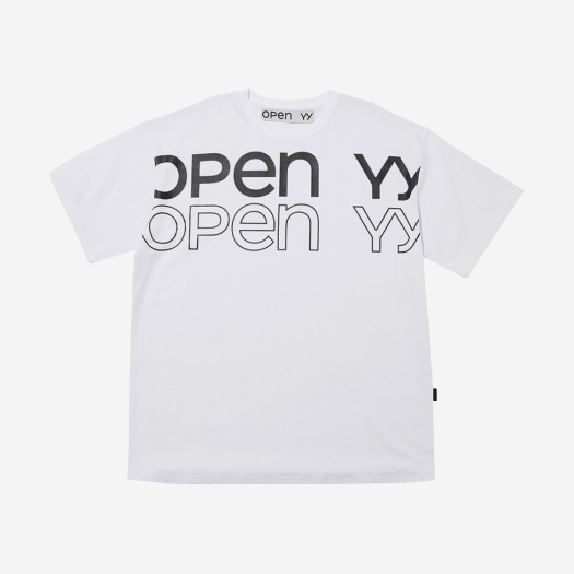 오픈 Yy 오픈 와이와이 티셔츠 화이트
