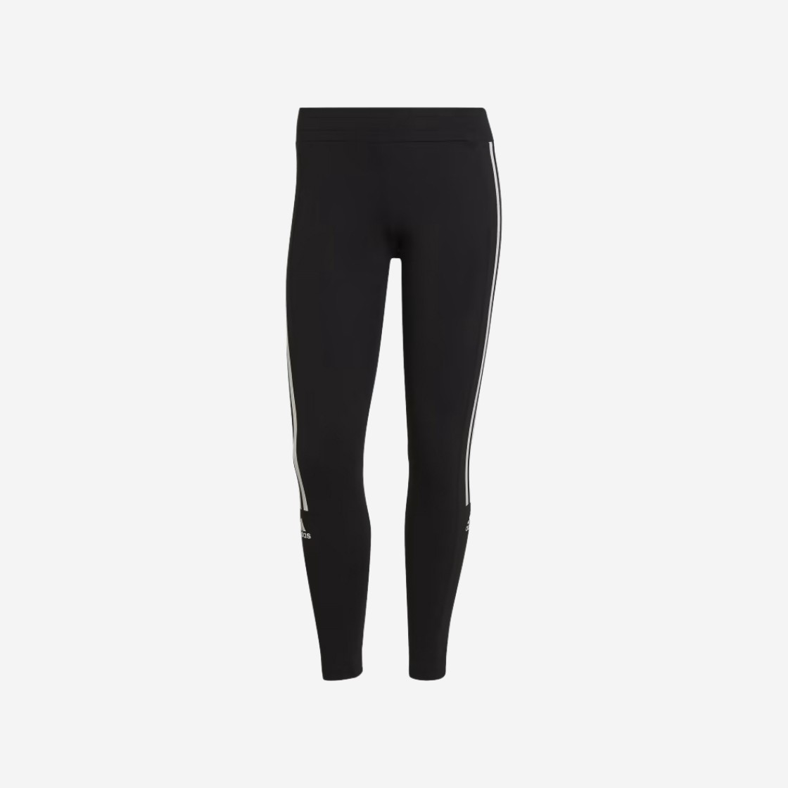 (W) Adidas Aeroready Designed To Move Cotton Touch 7/8 Leggings Black - KR Sizing 상세 이미지 2